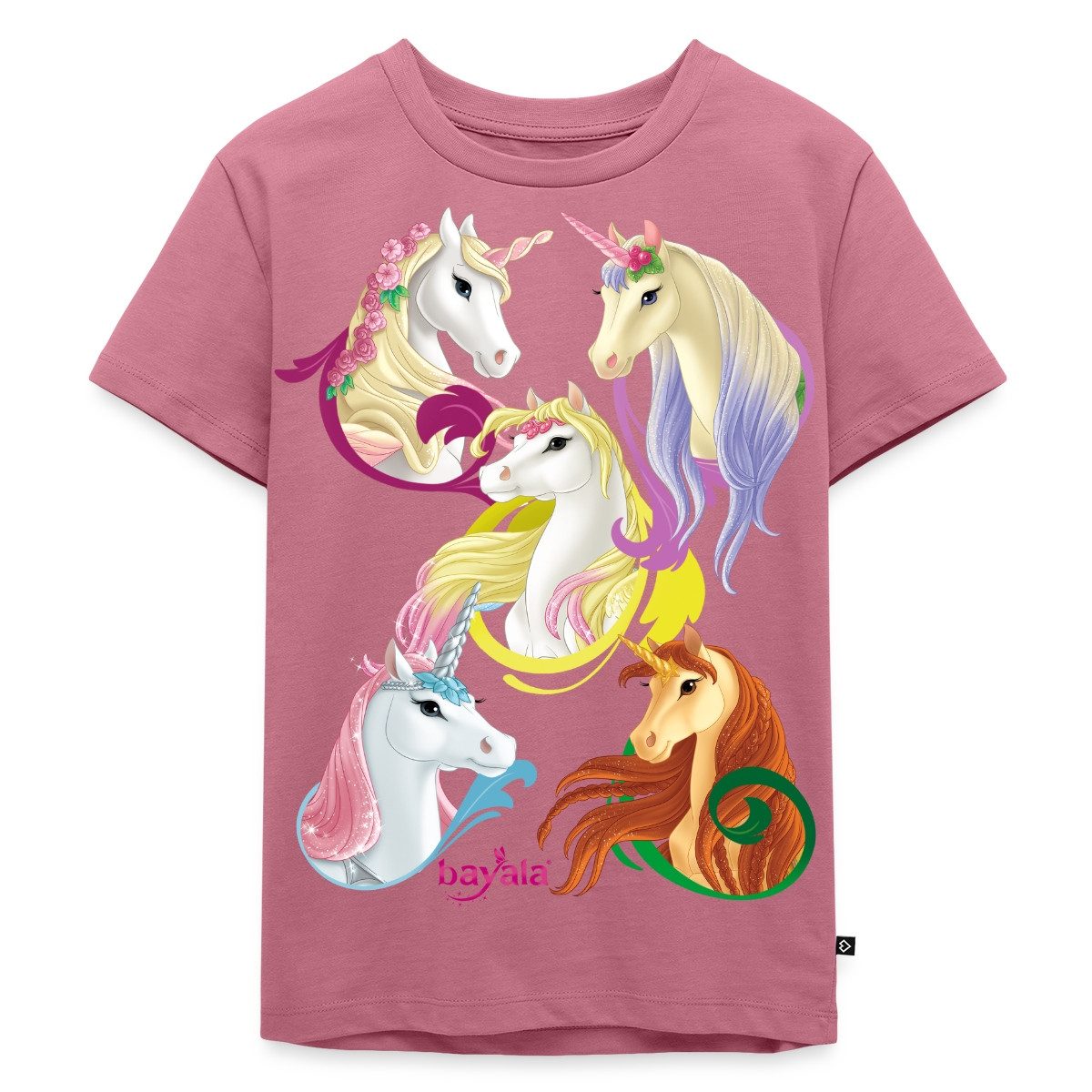 T-Shirt Schleich Bayala Einhörner und Pegasuspferde Kinder Premium T-Shirt