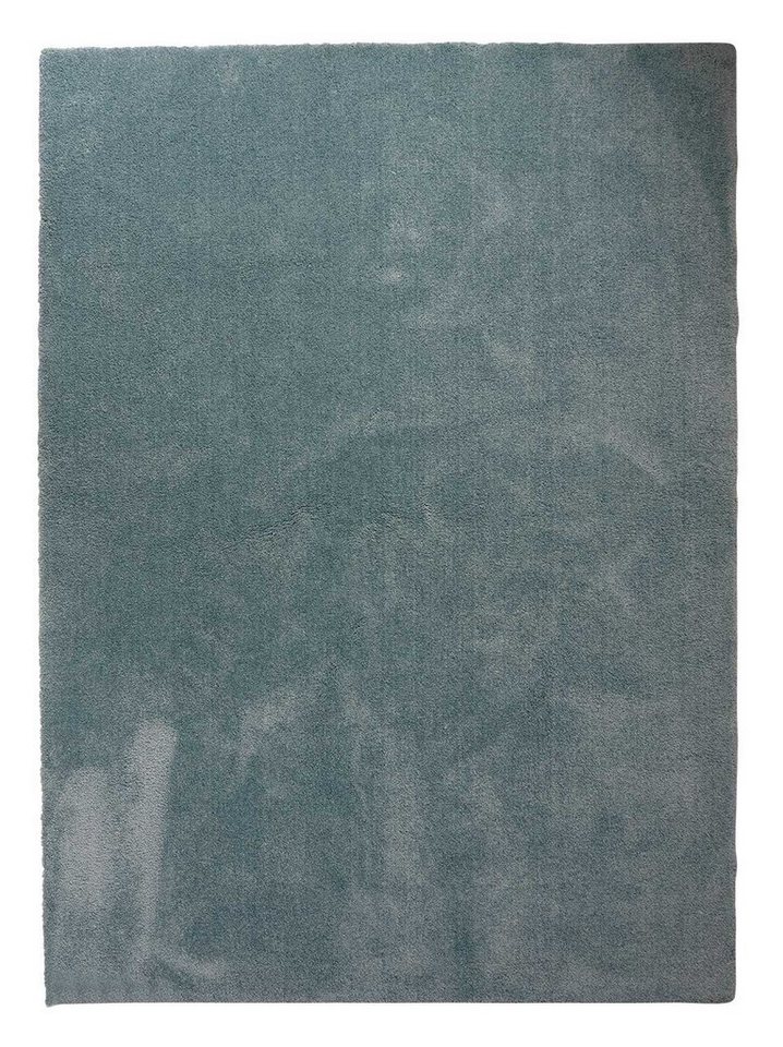 Hochflor-Teppich TOUCH, 160 x 230 cm, Türkis, Balta Rugs, rechteckig, Höhe:  20 mm, waschbar und trocknergeeignet