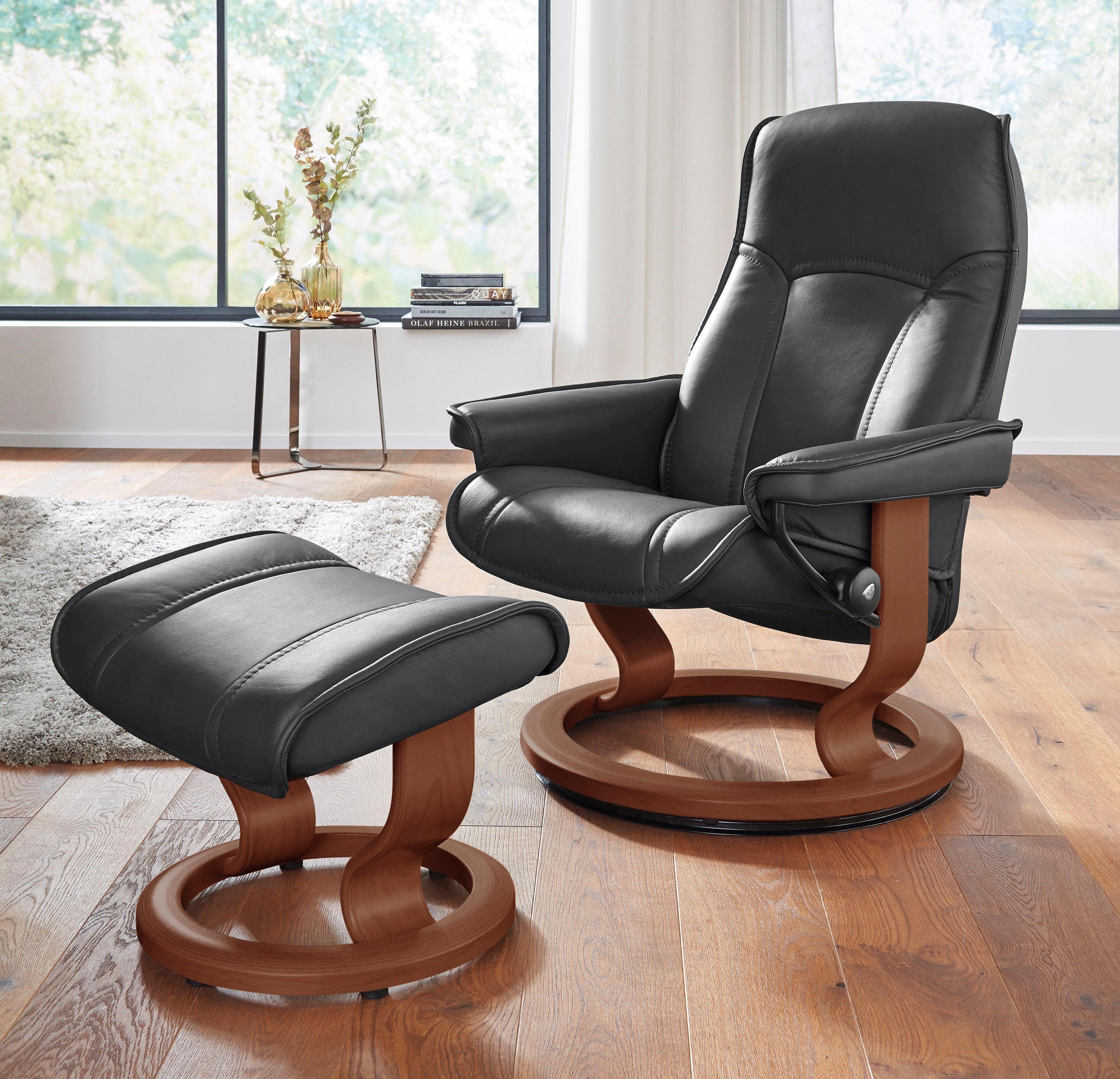 Stressless® Relaxsessel »Senator« (2tlg), mit Hocker, mit Classic Base