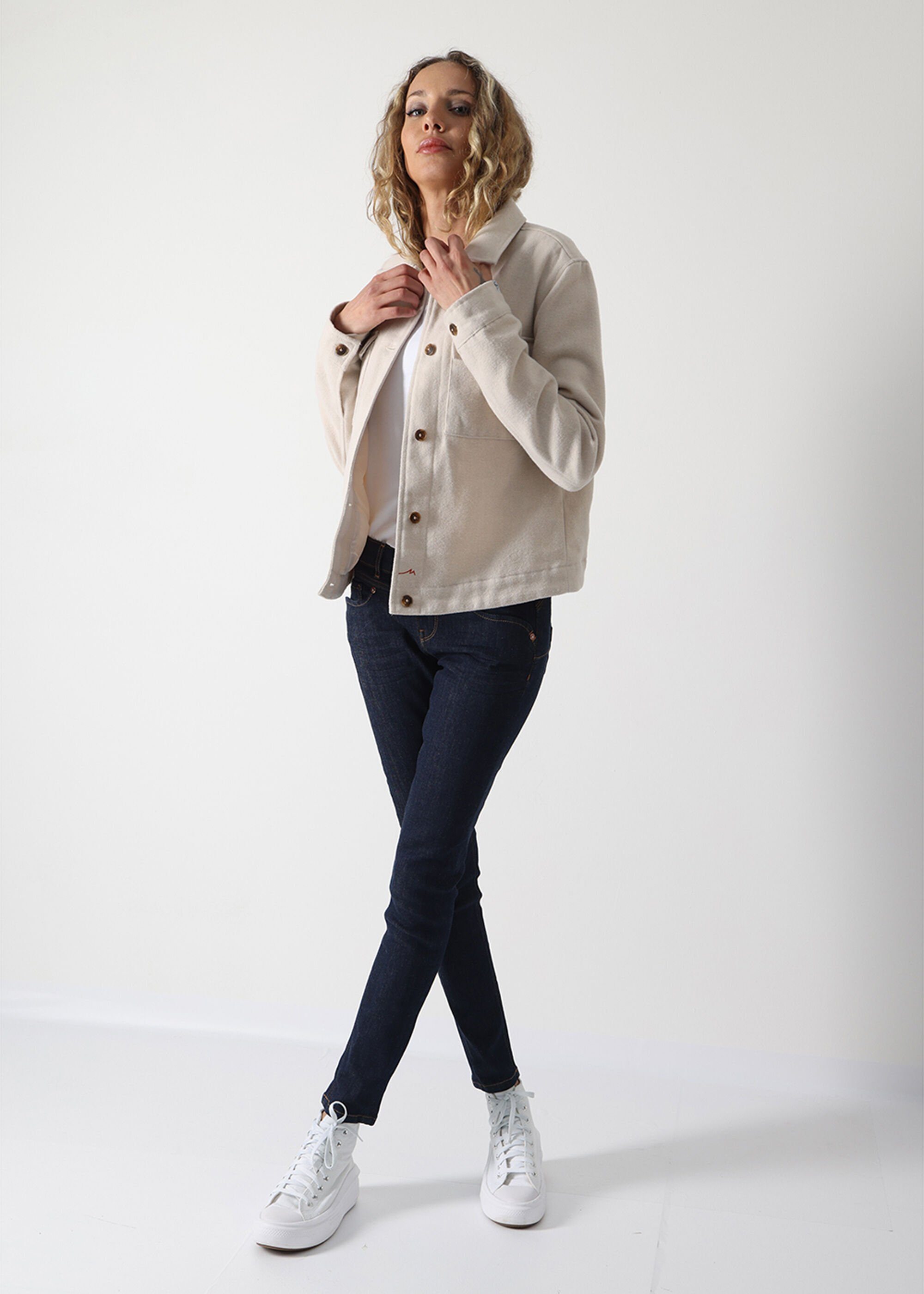 Denim Miracle of Ellen Skinny-fit-Jeans Used Look im
