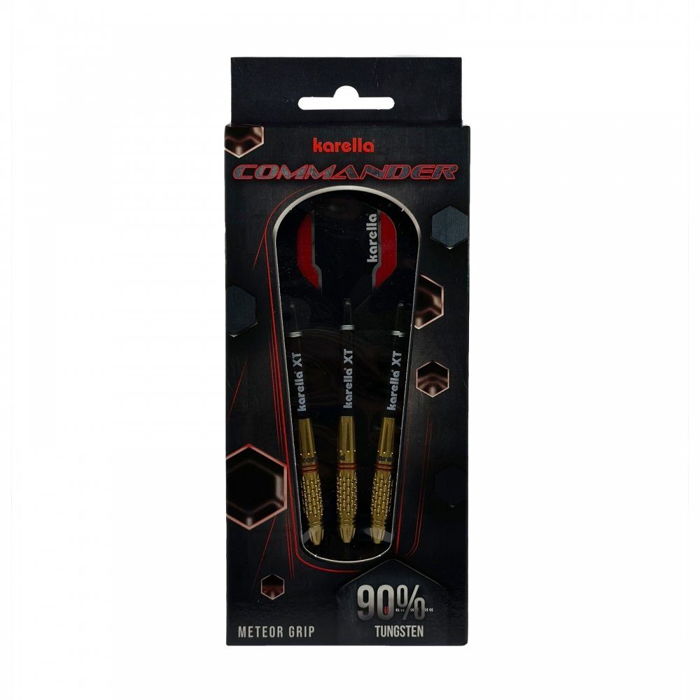 Karella Dartpfeil Steeldart Commander Gold 90% Tungsten 24 g