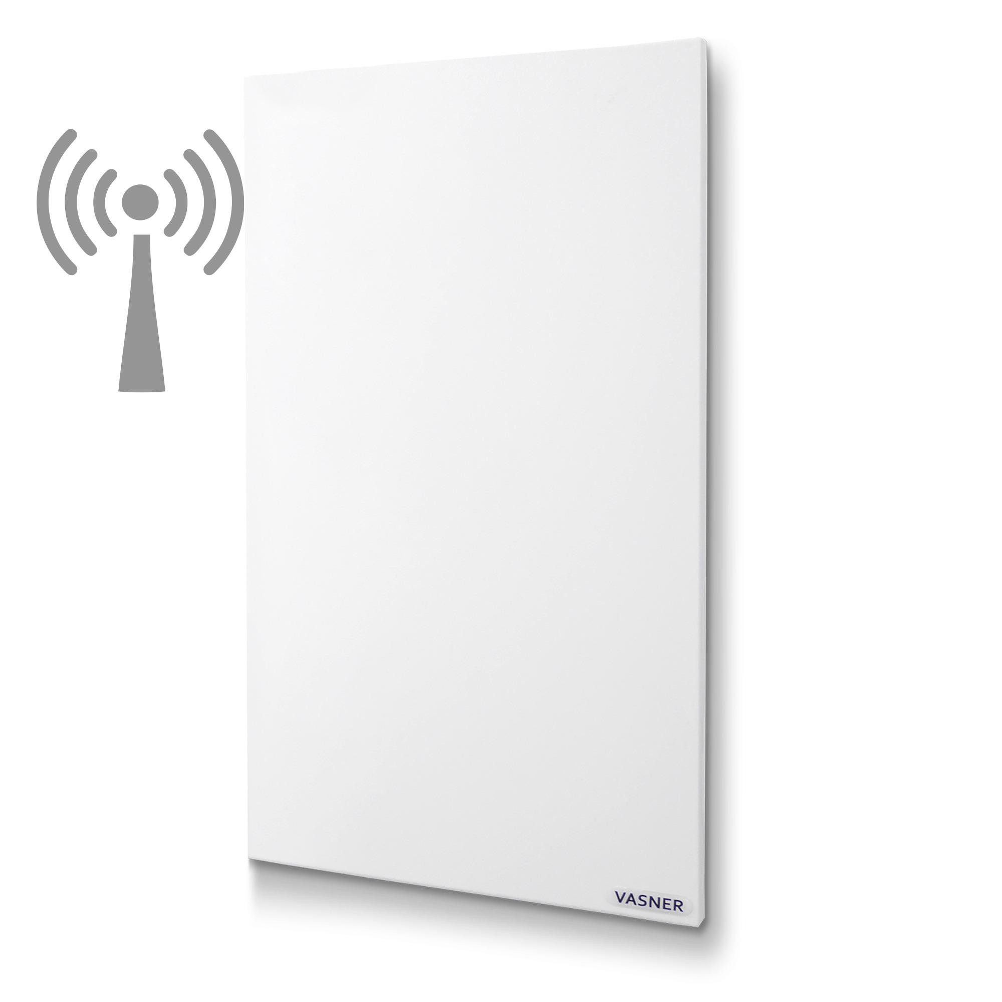 Vasner Infrarotheizung Citara M RX 300 W, Metall Heizpaneel weiß mit Funkempfänger