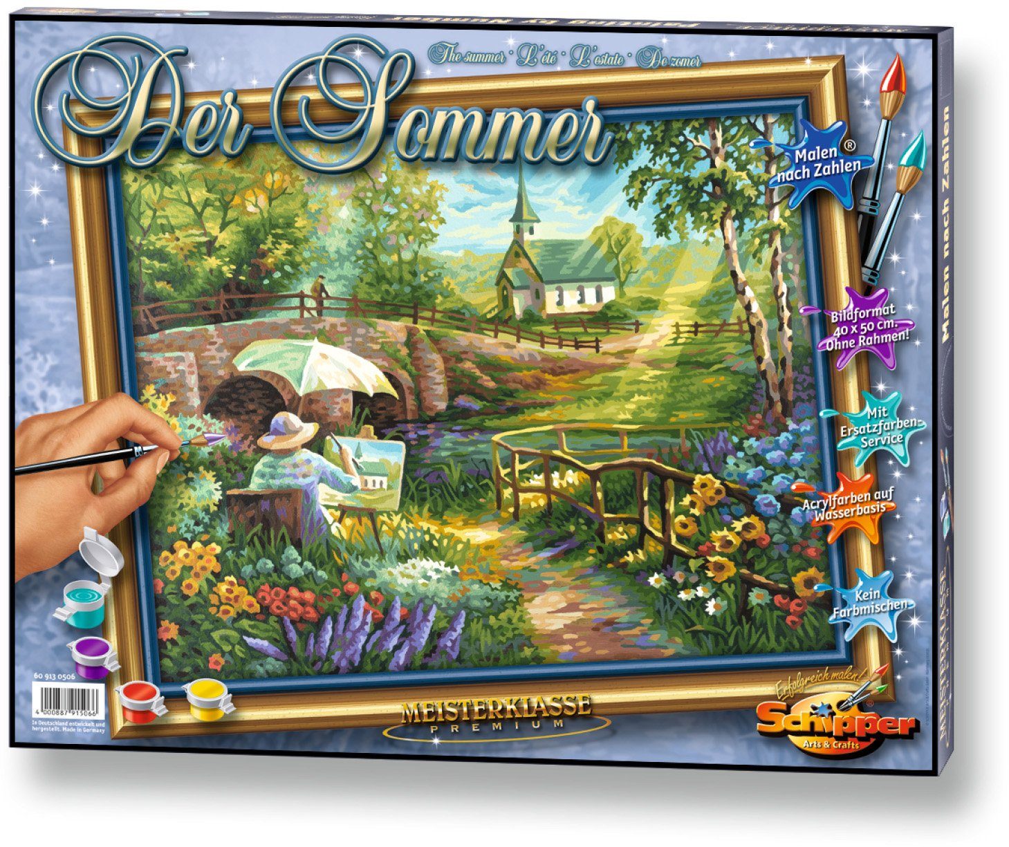Schipper Malen nach Zahlen »Meisterklasse Premium Der Sommer«, Made in