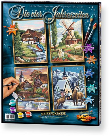 Schipper, Malen nach Zahlen, »Meisterklasse Quattro Die 4 Jahreszeiten
