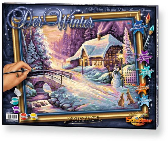 Schipper Malen nach Zahlen »Meisterklasse Premium - Der Winter«, Made