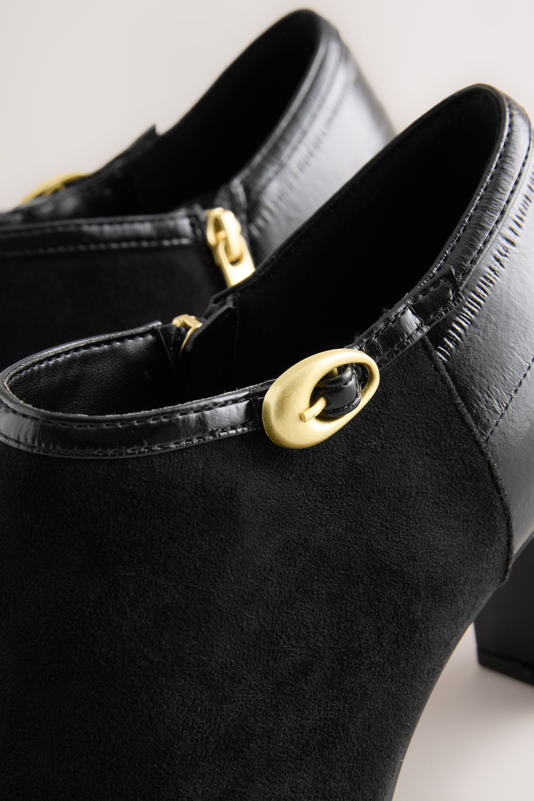 Next Forever Comfort® Schuhstiefel mit Blockabsatz High-Heel-Stiefelette – Bild 4 von 5