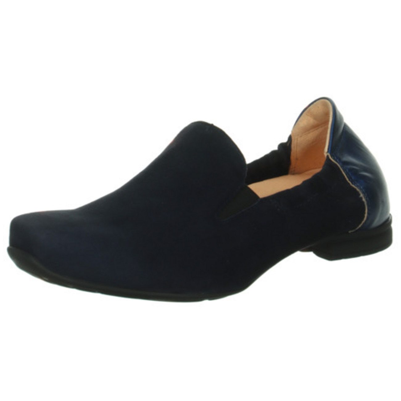 Think! Think Damen Slipper elegant - 3-000957-8000 in blau Slipper