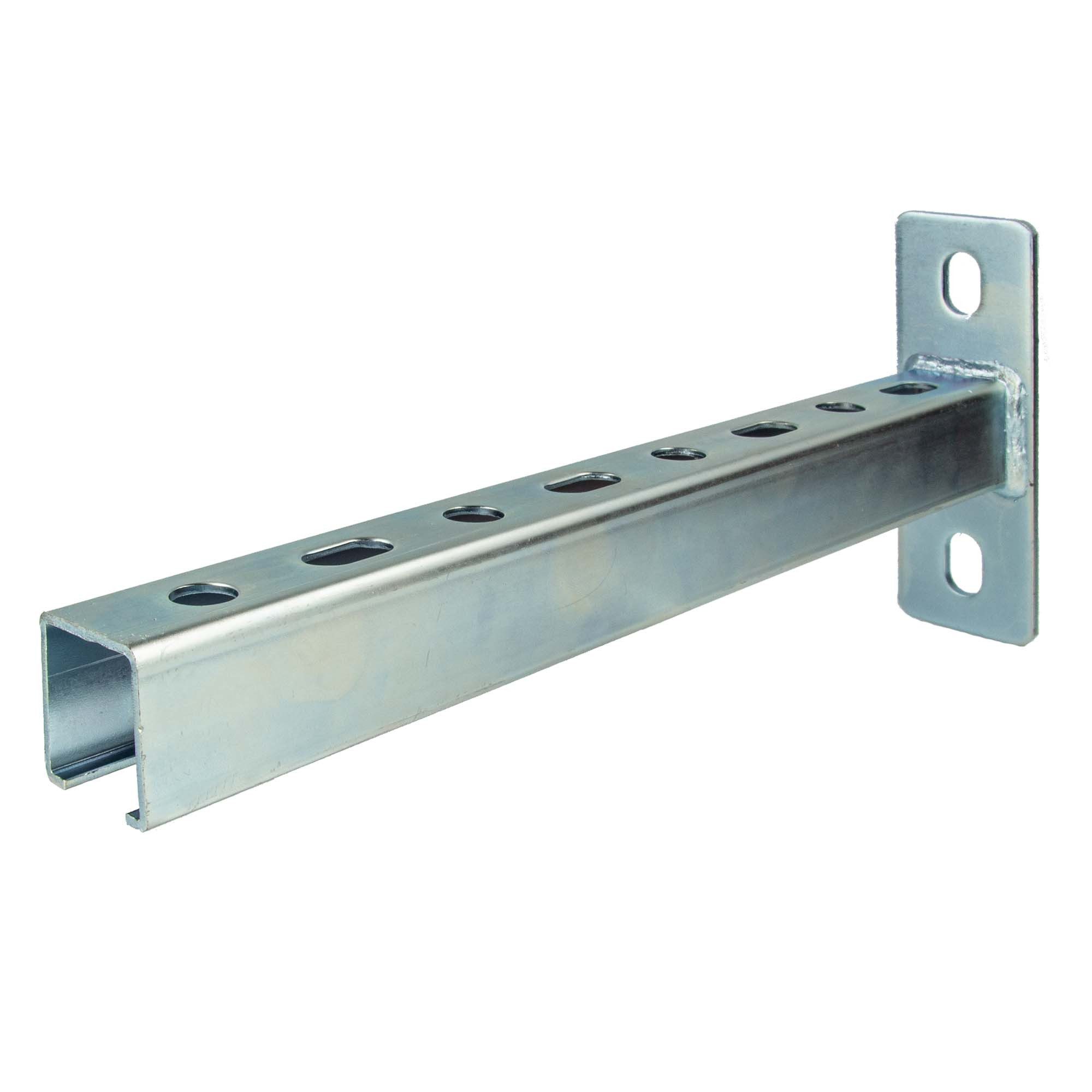 tecuro Schienensystem-Verbinder Schienenkonsole, Lochschiene, Profilschiene - verschiedene Größen, 20 cm