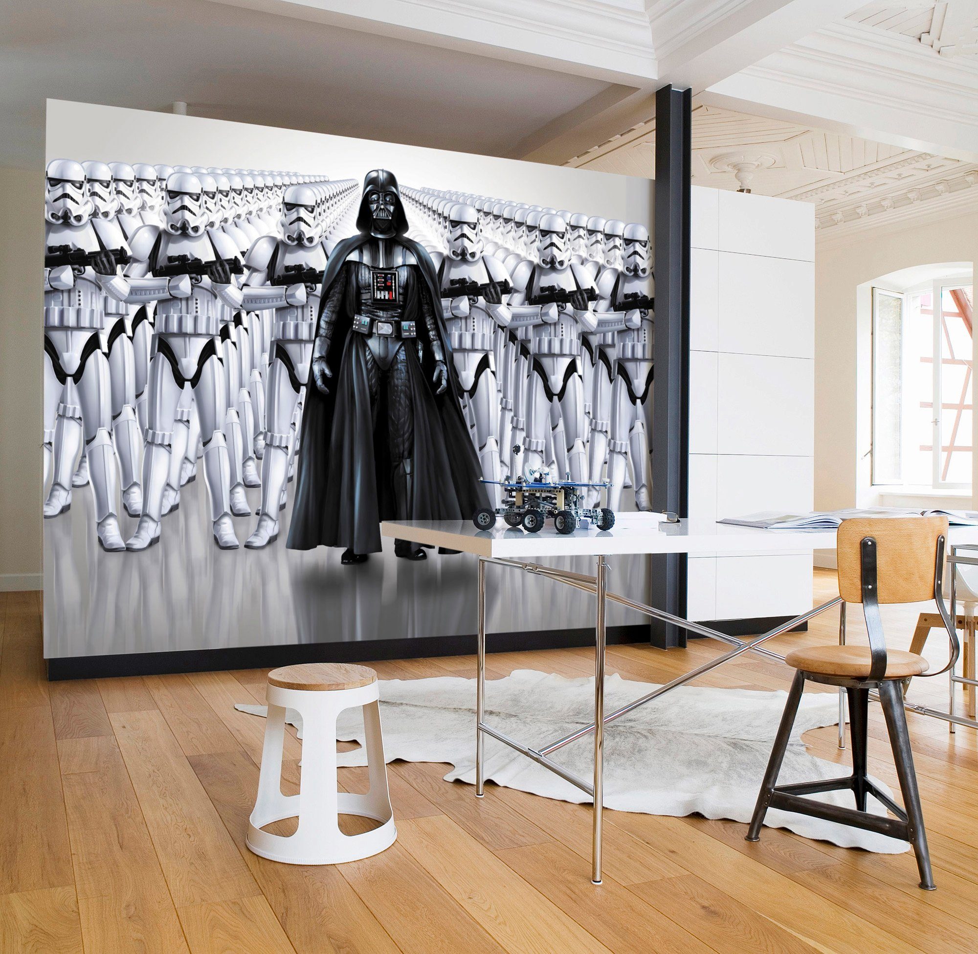 Komar Fototapete STAR WARS Imperial Force - Größe 368 x 254 cm, glatt, bedruckt, Kinderzimmer