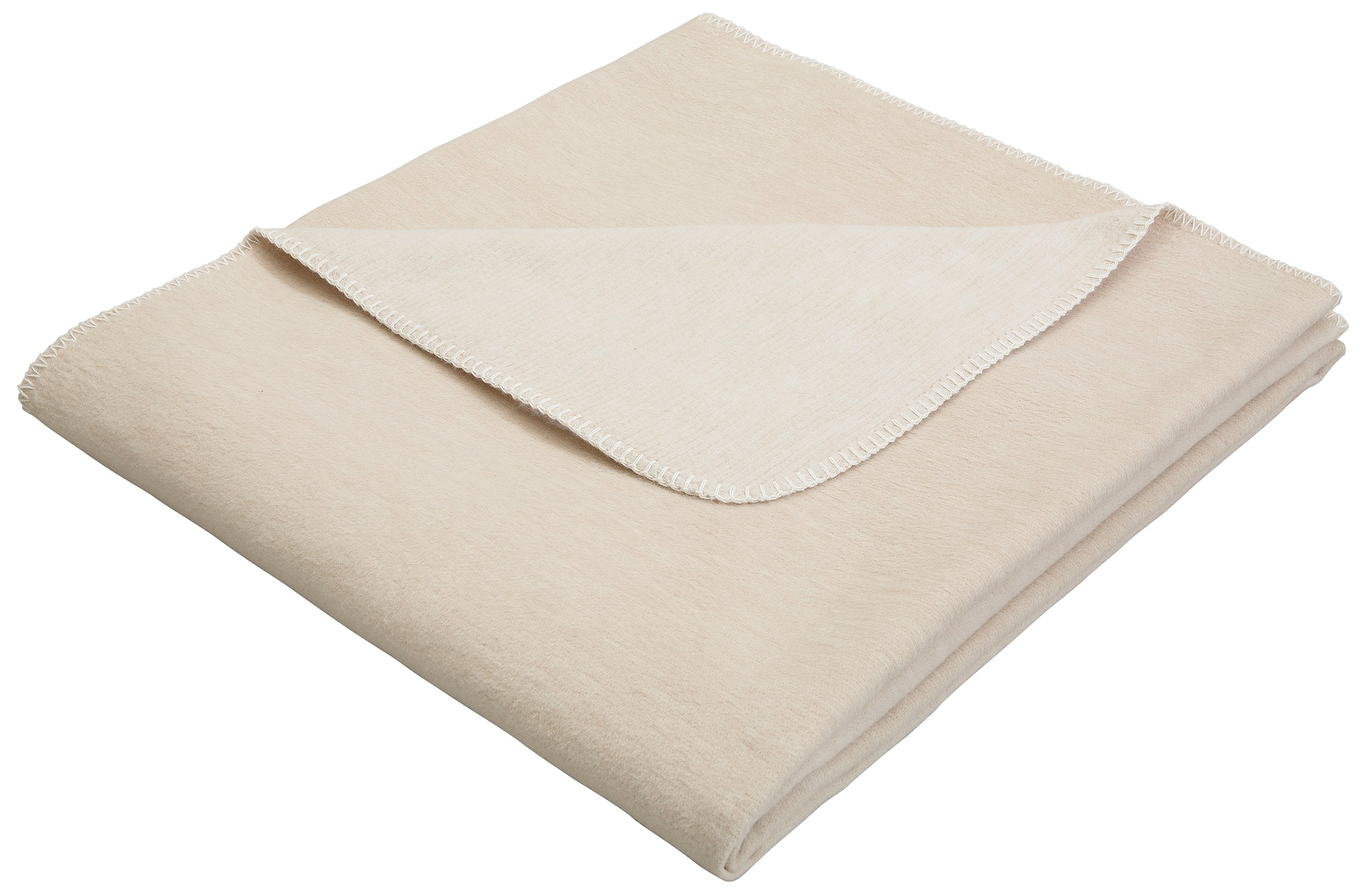 Wohndecke Jannis, OTTO products, GOTS zertifiziert - nachhaltig aus Bio-Baumwolle, Kuscheldecke beige