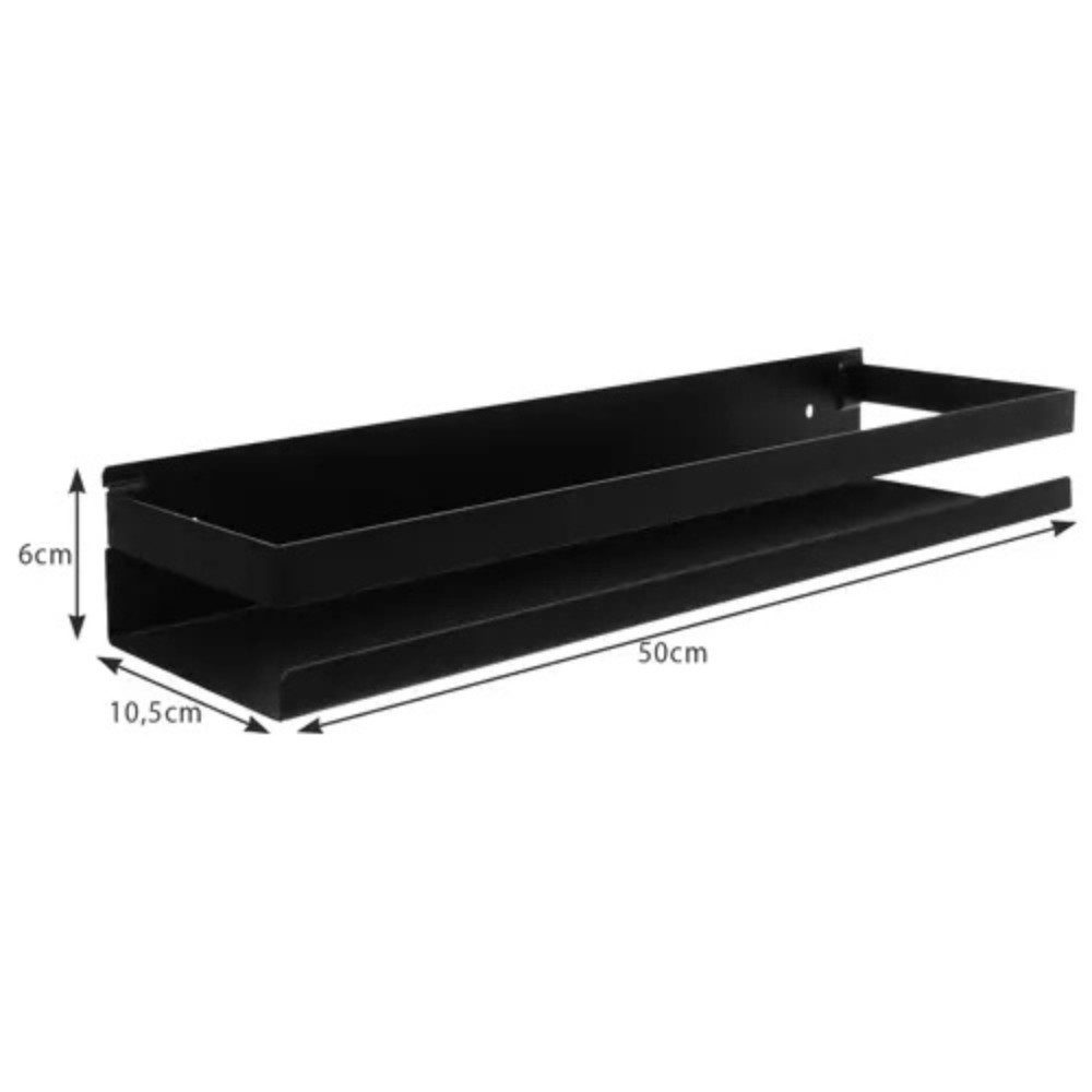 Ruhhy Duschablage Badezimmerregal XXL 50 cm, Spar-Set 1-tlg., Einfache Installation – Bild 5 von 5