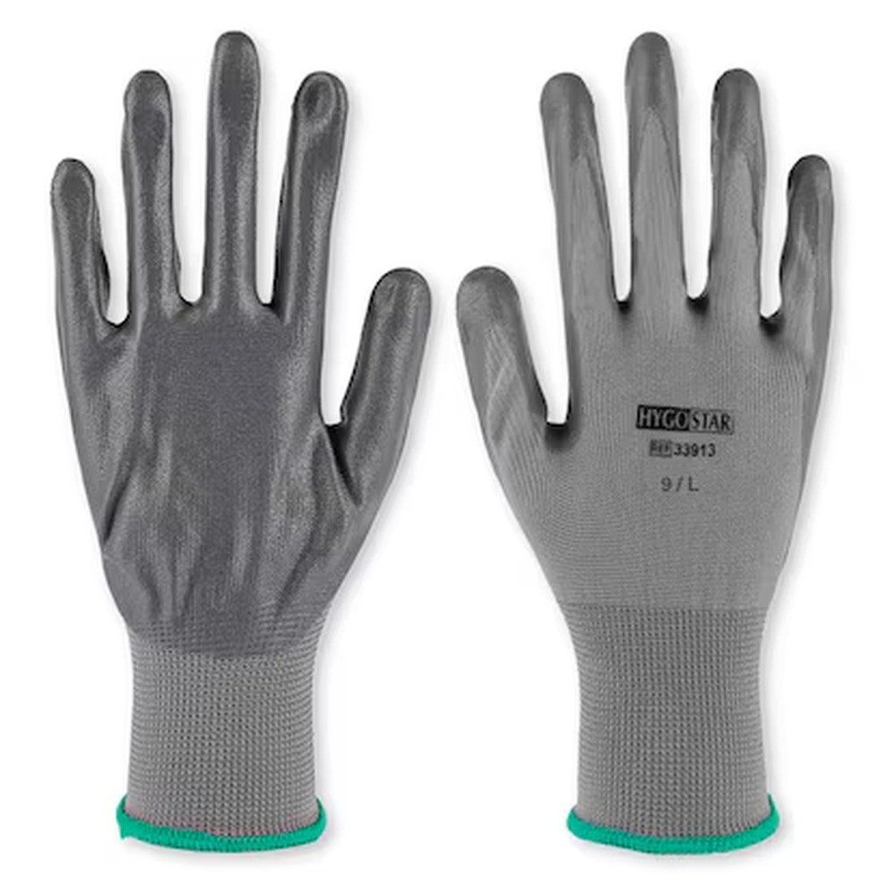 Franz Mensch Arbeitshandschuhe franz mensch unisex Arbeitshandschuhe Craft L grau Größe 9