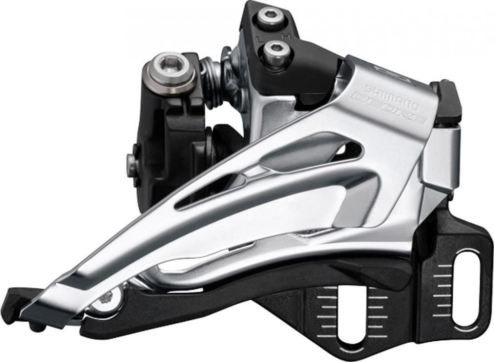 Shimano Kettenumwerfer Shimano Deore Umwerfer FD-M6025 E-Type 2x10 Top Swing Down Pull - präz