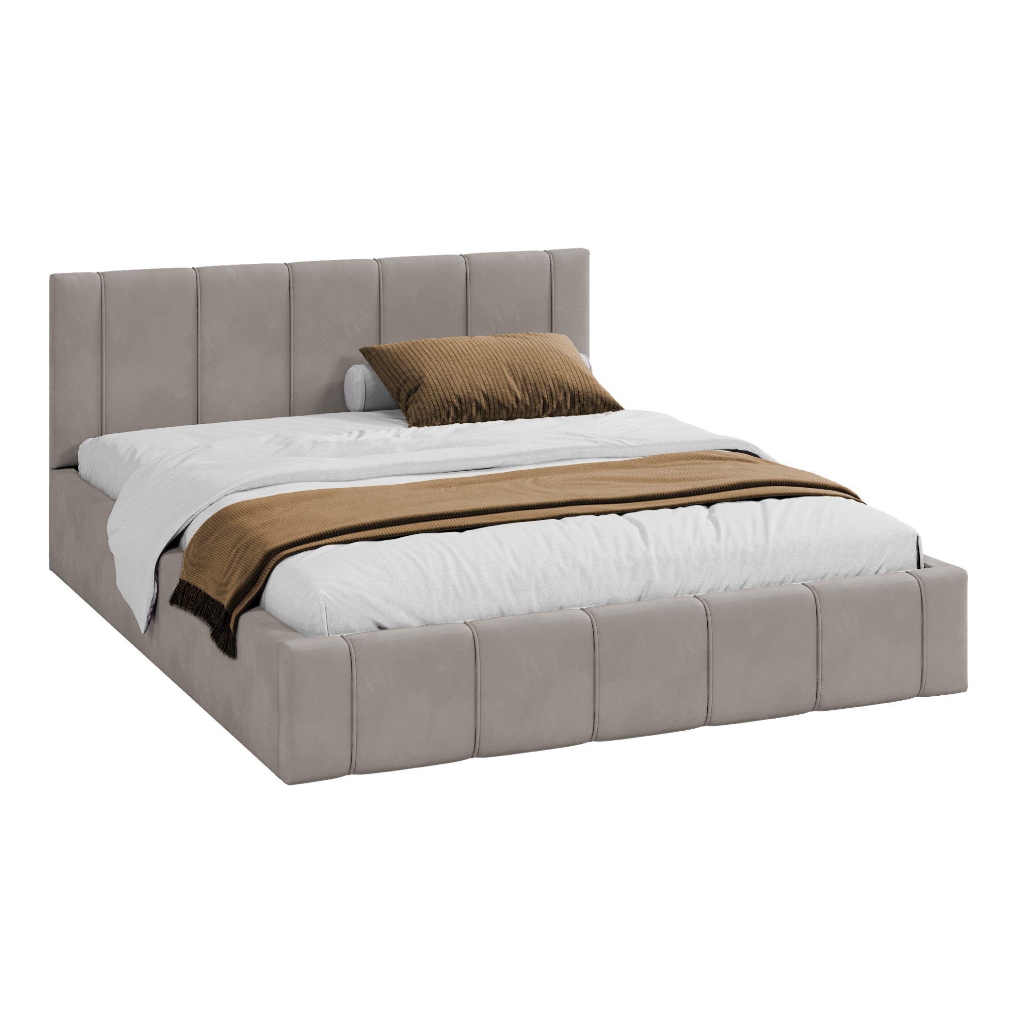 FDM Polsterbett FLORIDA Paris Bettgestell 90x200, günstig online kaufen