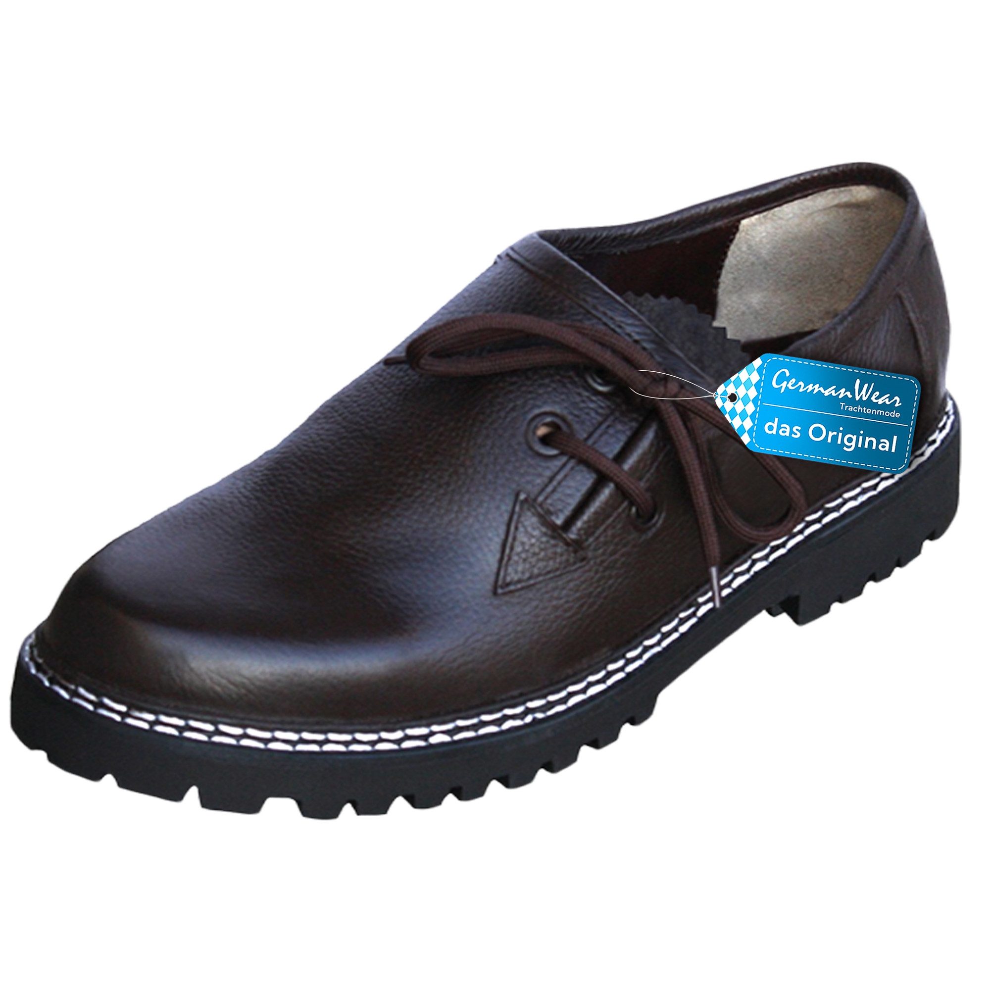 German Wear GW1800-G Haferlschuh Haferlschuhe Glattlededer Trachtenschuhe Original-Handmachart