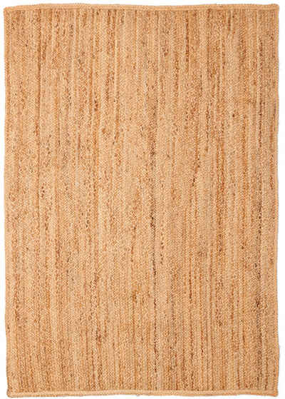 Teppich Bjarka, andas, rechteckig, Höhe: 10 mm, meliert, 100% Jute, handgewebt, auch als Läufer & in rund erhältlich