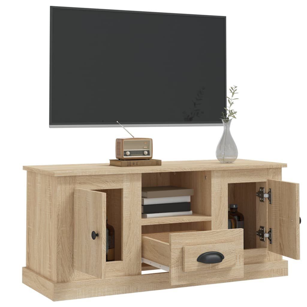 Sonoma-Eiche cm TV-Schrank 100x35,5x45 Holzwerkstoff furnicato
