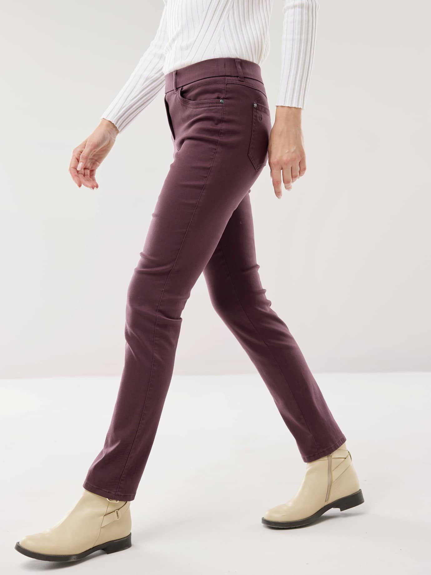 Walbusch Thermohose Damen Thermo-Extraglatt Baumwollhose Regular fit