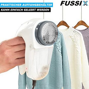 MAVURA Fusselrasierer FUSSIX Elektrische Fusselfräse Kleiderrasierer Wollrasierer, Flusenentferner mit Auffangbehälter