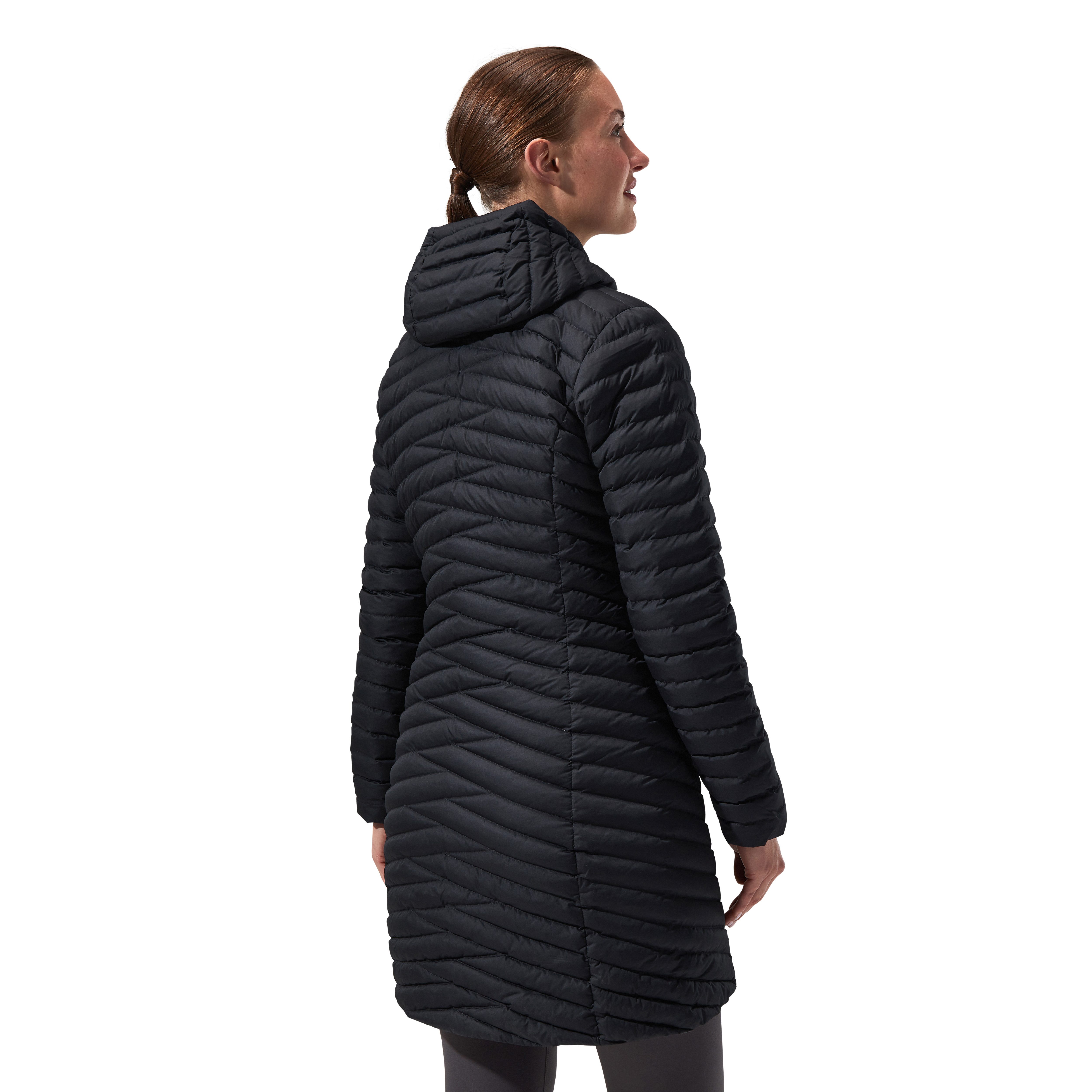 Berghaus Steppjacke MICRO JKT LONG wärmeisolierende Steppjacke, wasserabweisend, po-bedeckende Länge – Bild 3 von 5