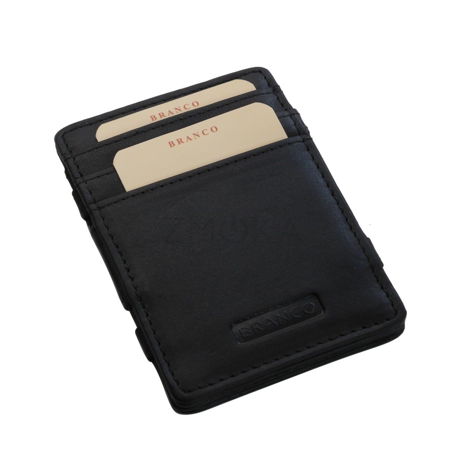 BRANCO Geldbörse Branco - Leder Unisex Magic Flip Geldscheinklammer Kartenm günstig online kaufen