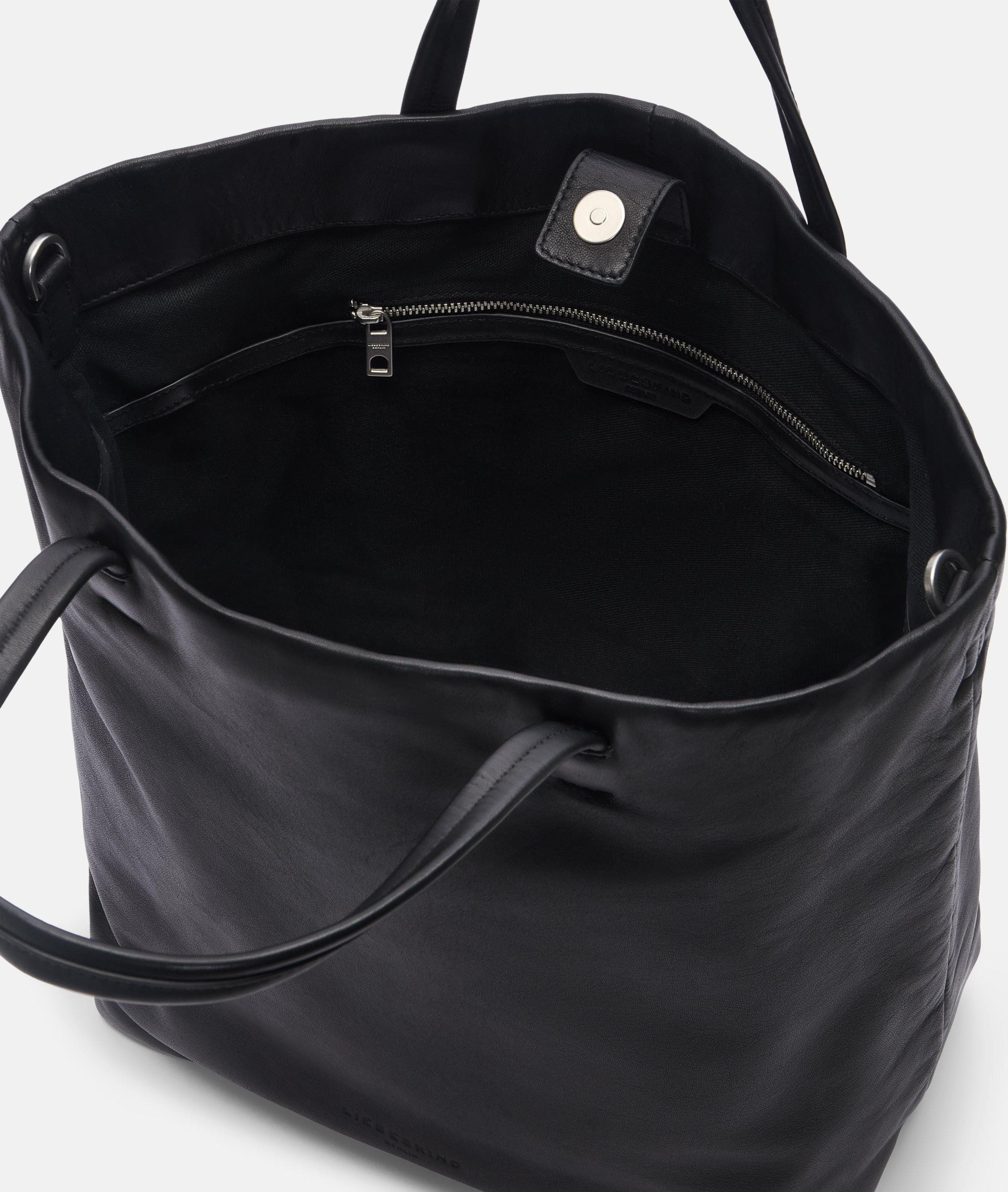 Liebeskind Berlin Handtasche Tote, Geräumiger Shopper aus weichem Schafsleder