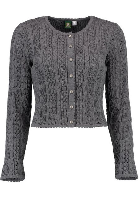 OS Trachten Strickjacke Tikepe sehr kurz geschnittene Trachtenjacke mit Str günstig online kaufen