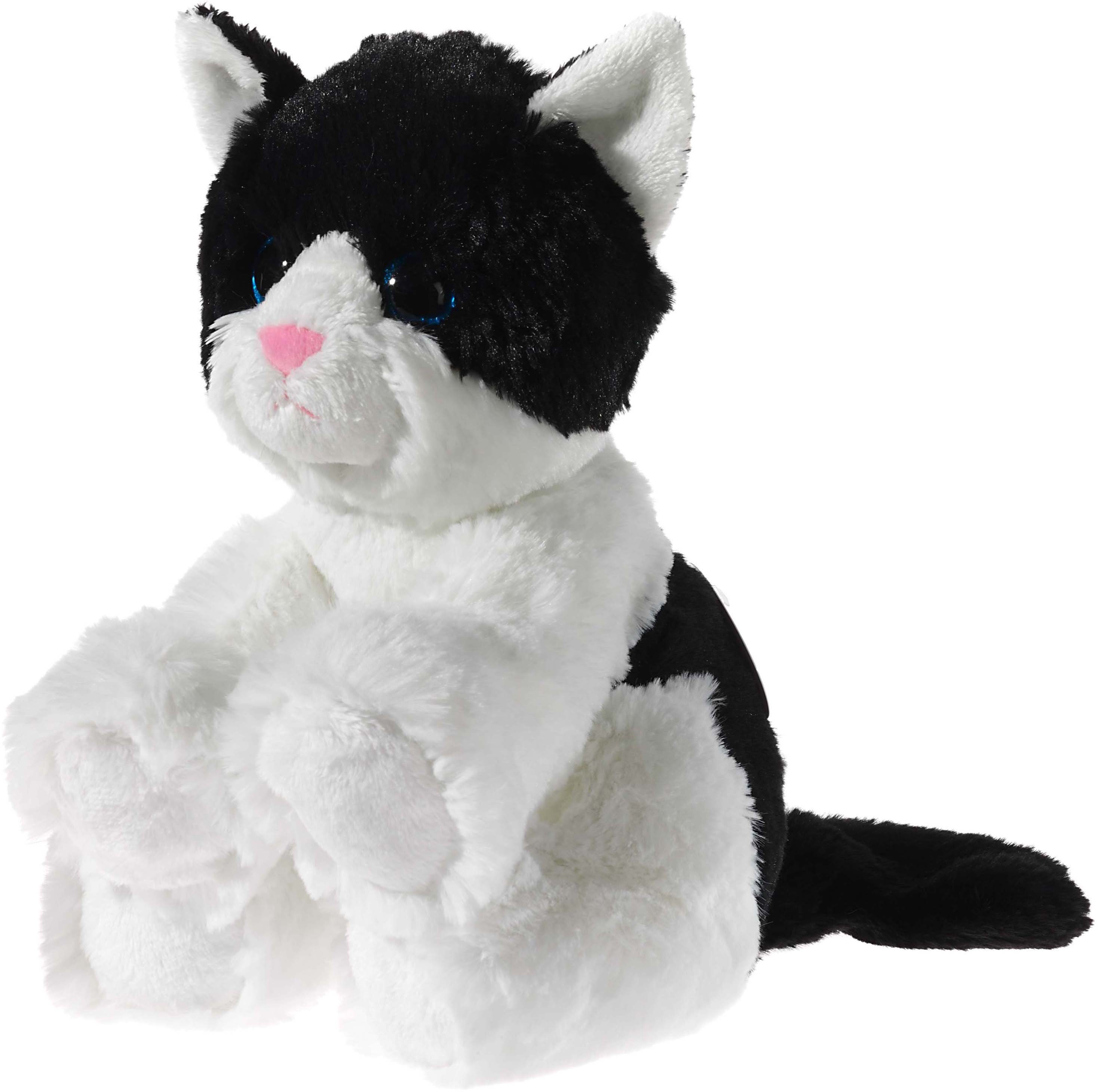 Image of Heunec® Kuscheltier »Glitter Kitty Katzenbaby Schwarz-Weiß, 24 cm«