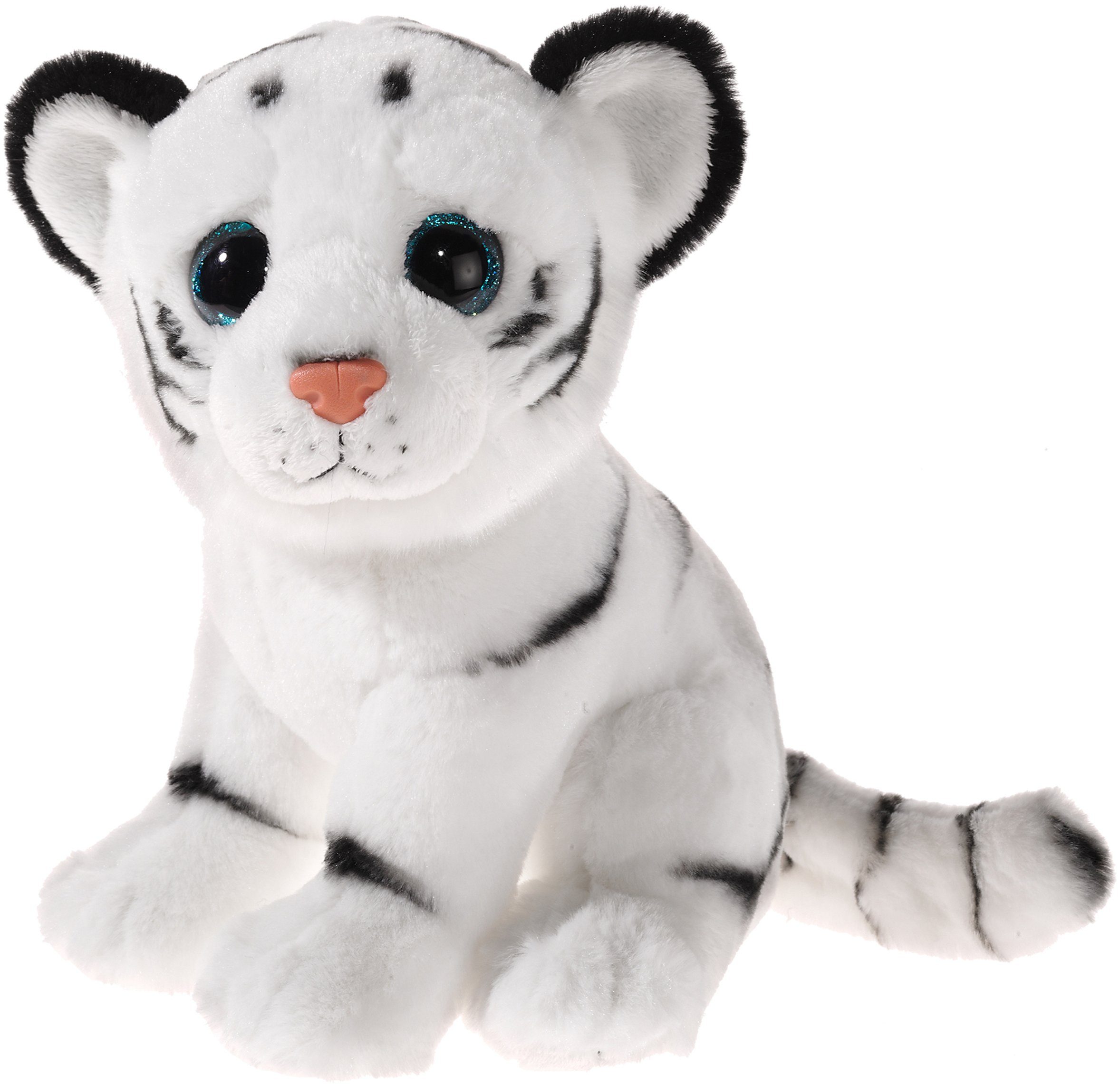Image of Heunec 235779 - MISANIMO Schneetiger mit Glitzeraugen, 23 cm