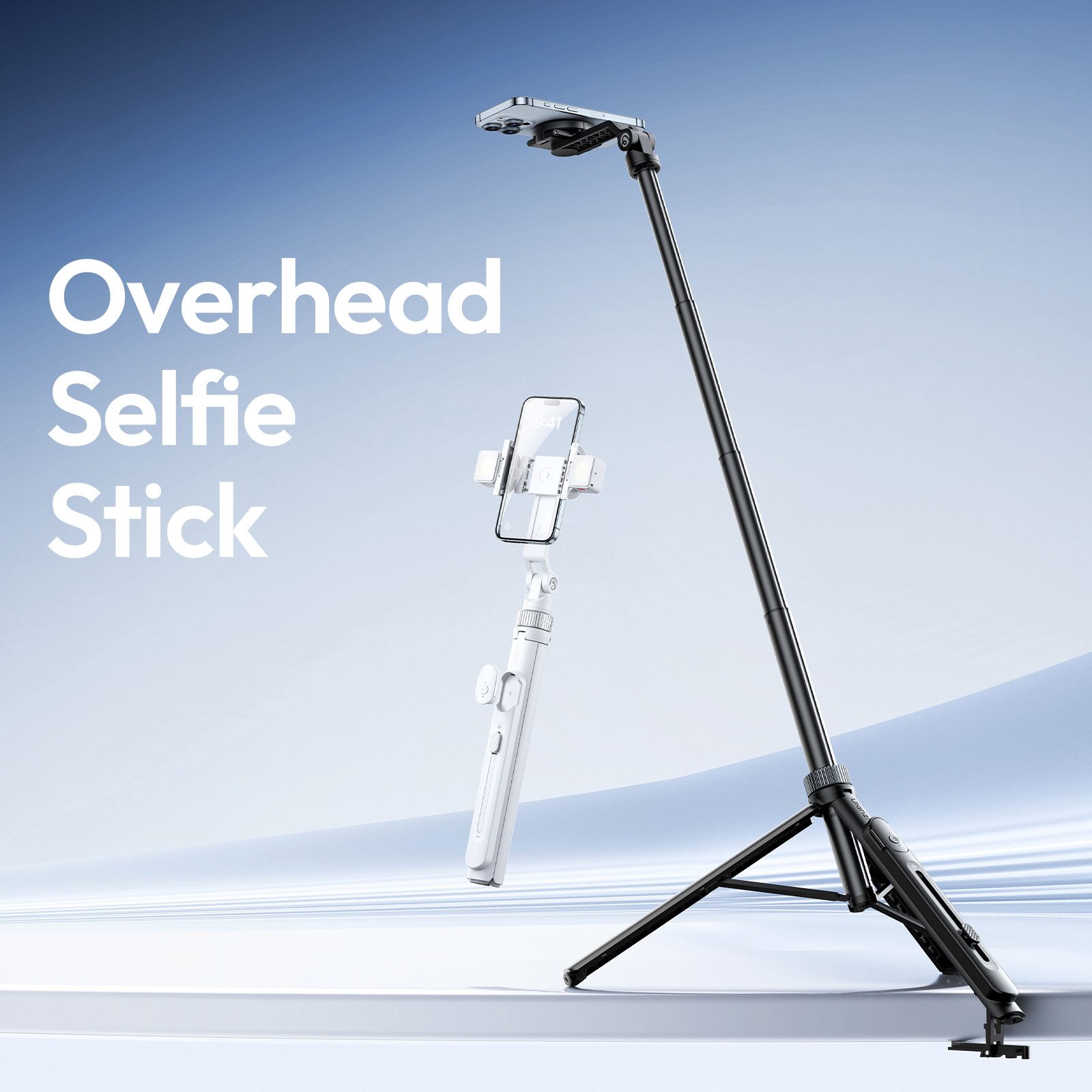 ULANZI Ulanzi Overhead Selfie Stick Stativ mit MagSafe & Fernbedienung Handstativ