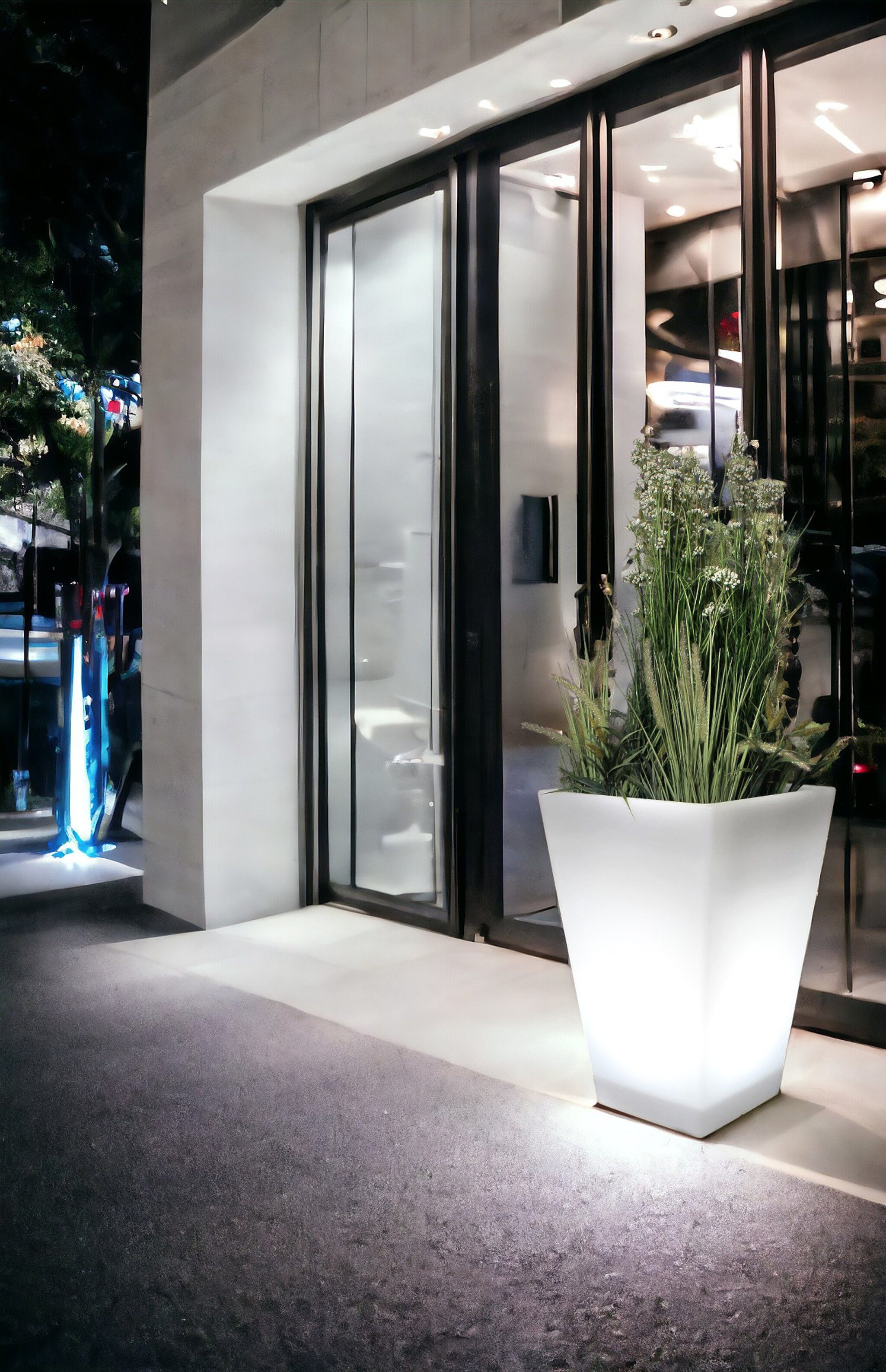 Arnusa Pflanzkübel LED beleuchtet Blumenkübel 69,5 günstig online kaufen