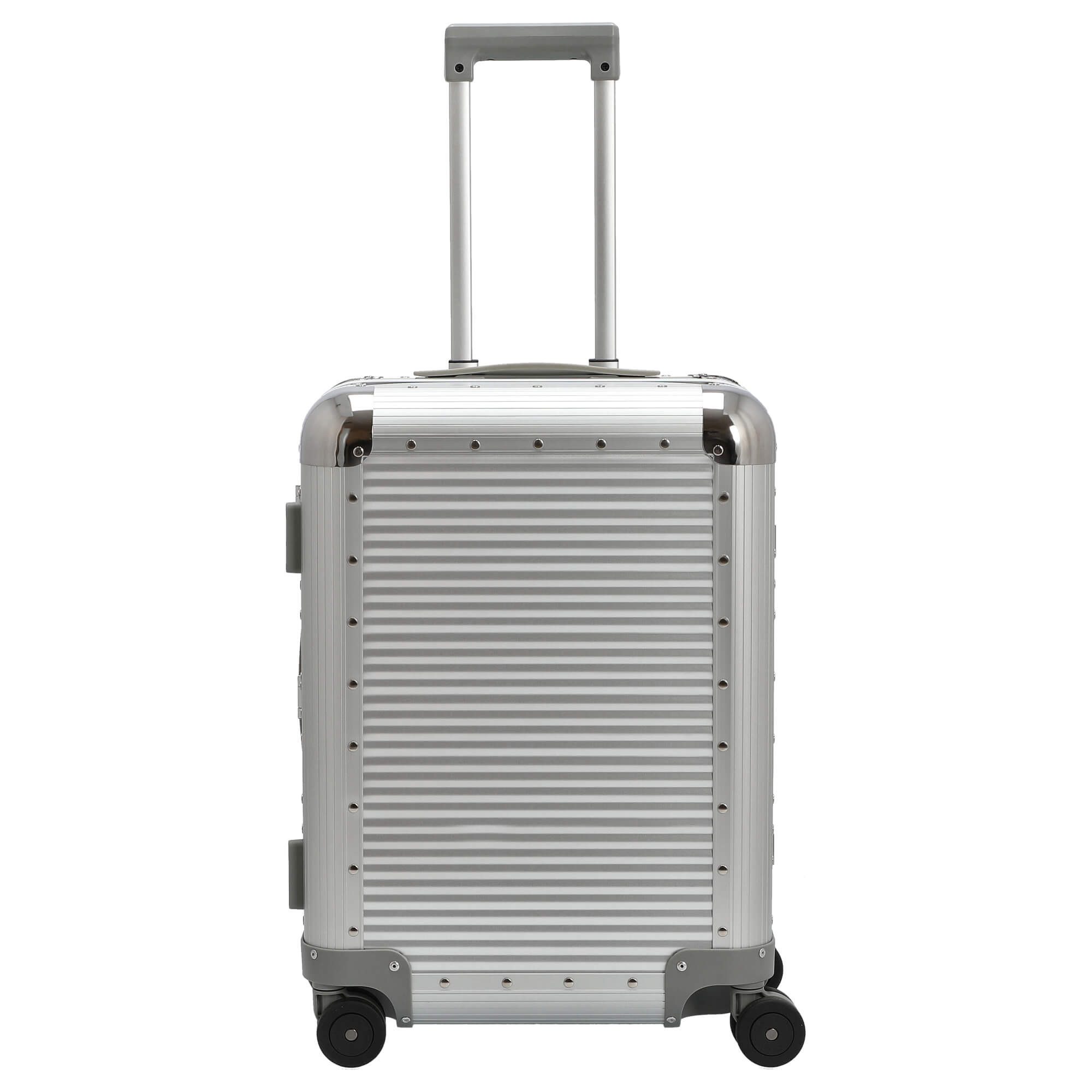 FPM Koffer Milano Bank S aluminum Spinner 55 M - 4-Rollen-Kabinentrolley 53 cm, 4 Rollen Rollen