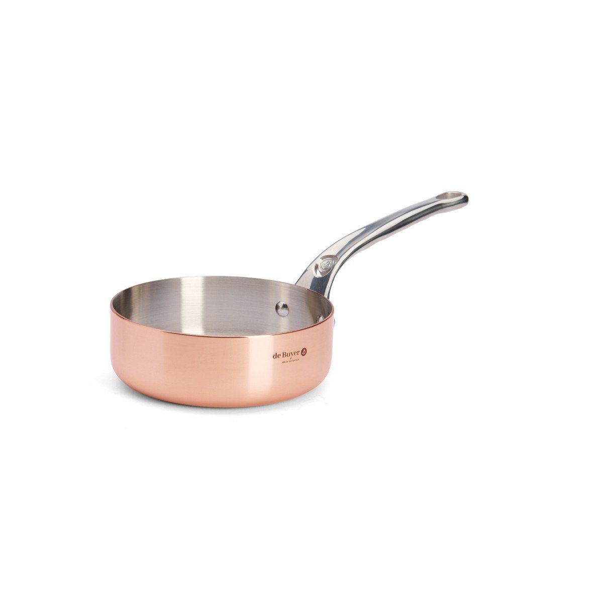 de Buyer Sauteuse Inocuivre, 16 cm / 1 L