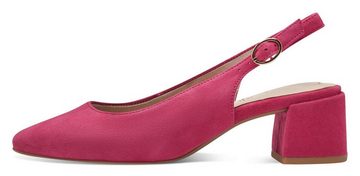 Tamaris COMFORT Slingpumps, Abendschuh, Sommerschuh, Blockabsatz, mit Fersenriemchen