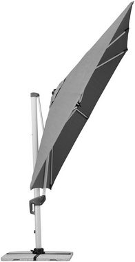 Schneider Schirme Ampelschirm Monaco, LxB: 300x300 cm, mit Schutzhülle und Schirmständer, ohne Wegeplatten