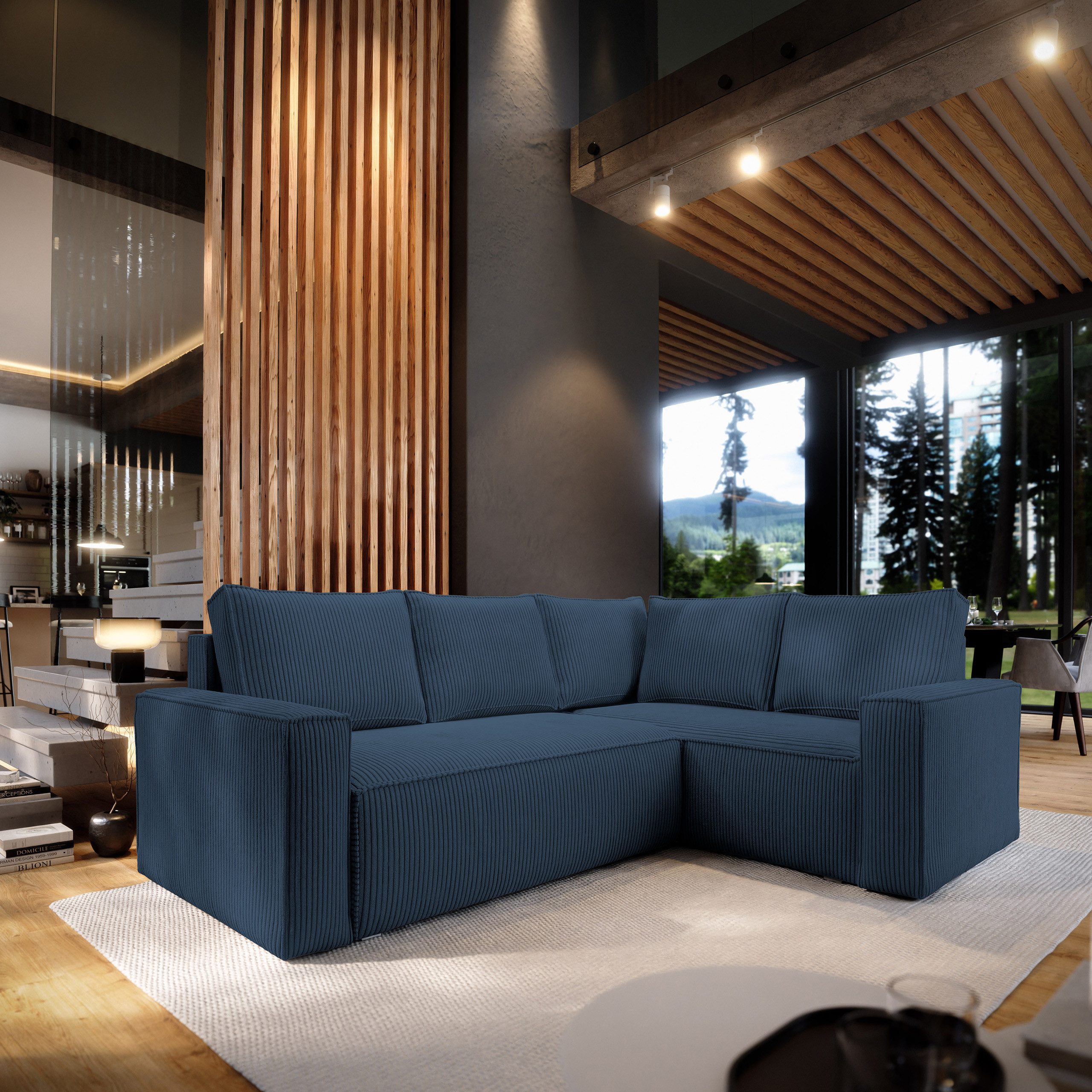 Masseno Ecksofa ESTANO mit Schlaffunktion L-Form, günstig online kaufen
