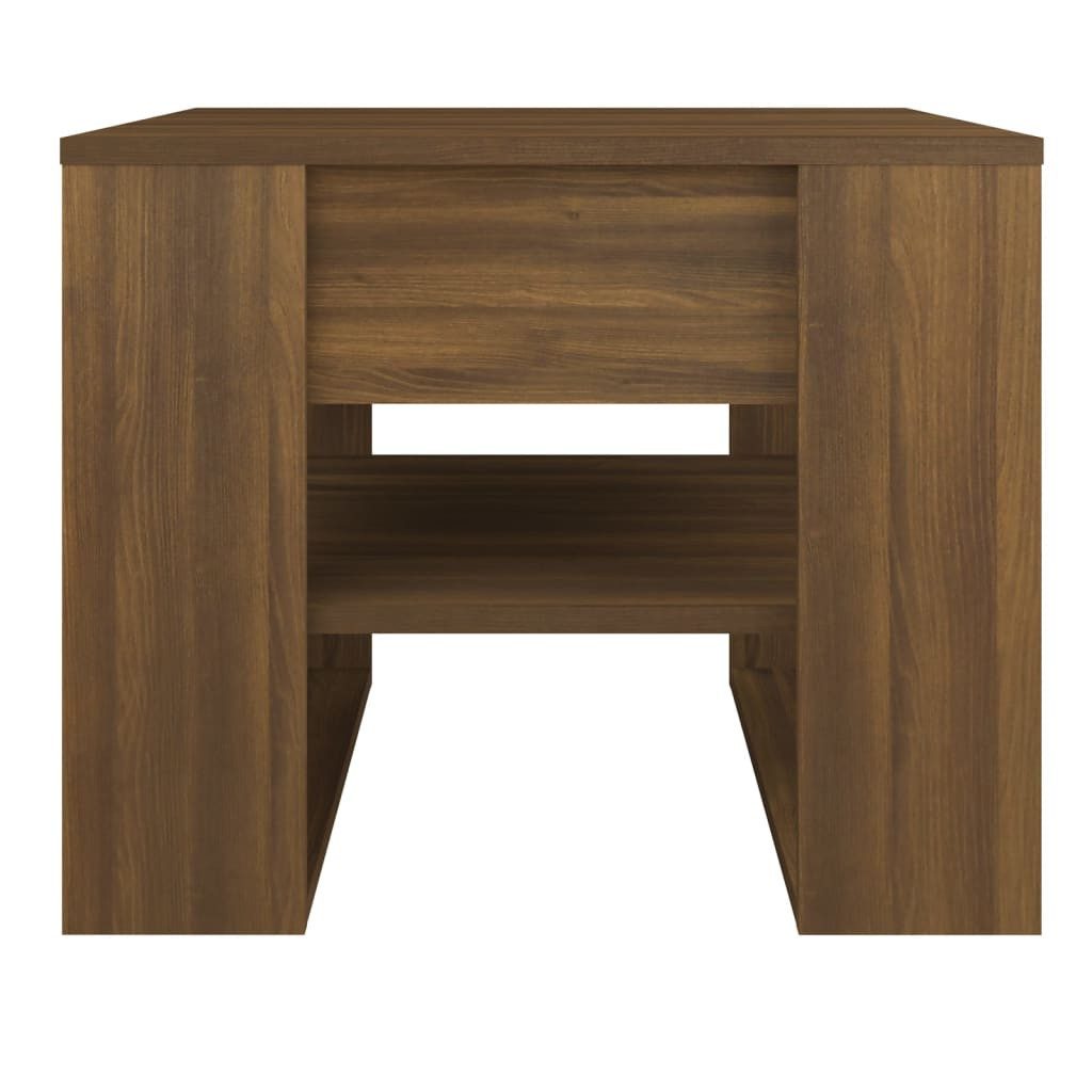 vidaXL Couchtisch Couchtisch Braun Eichen-Optik 55,5x55x45 günstig online kaufen