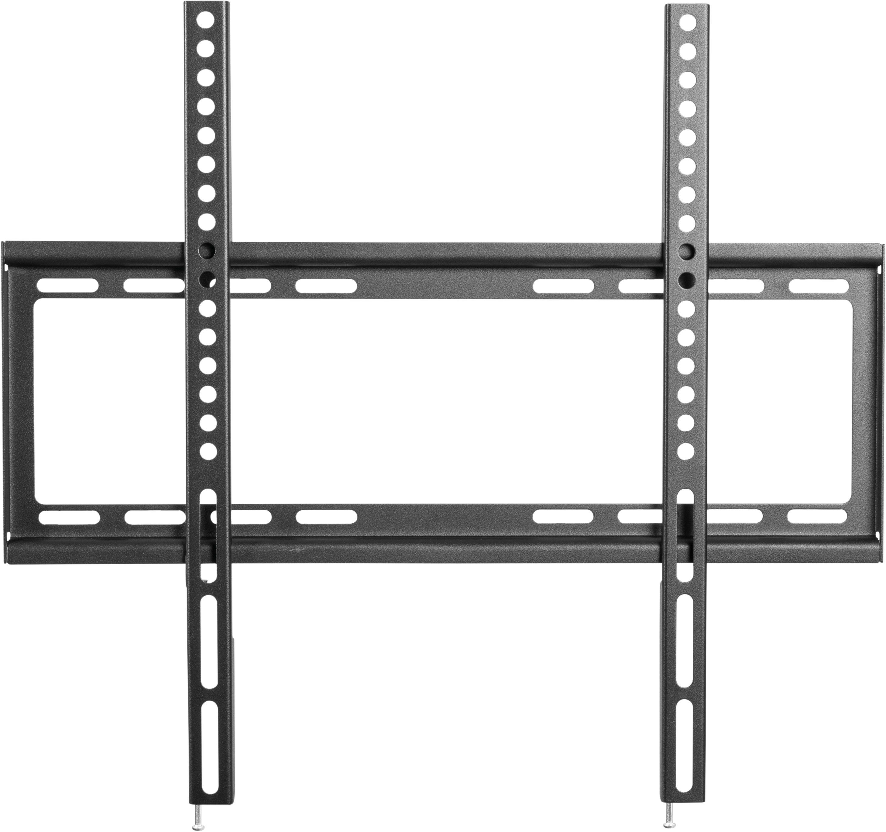Schwaiger TV-Wandhalterung LWHF5535 513, (bis 75 Zoll, fix, bis 35kg, bis 400x400mm, schwarz)