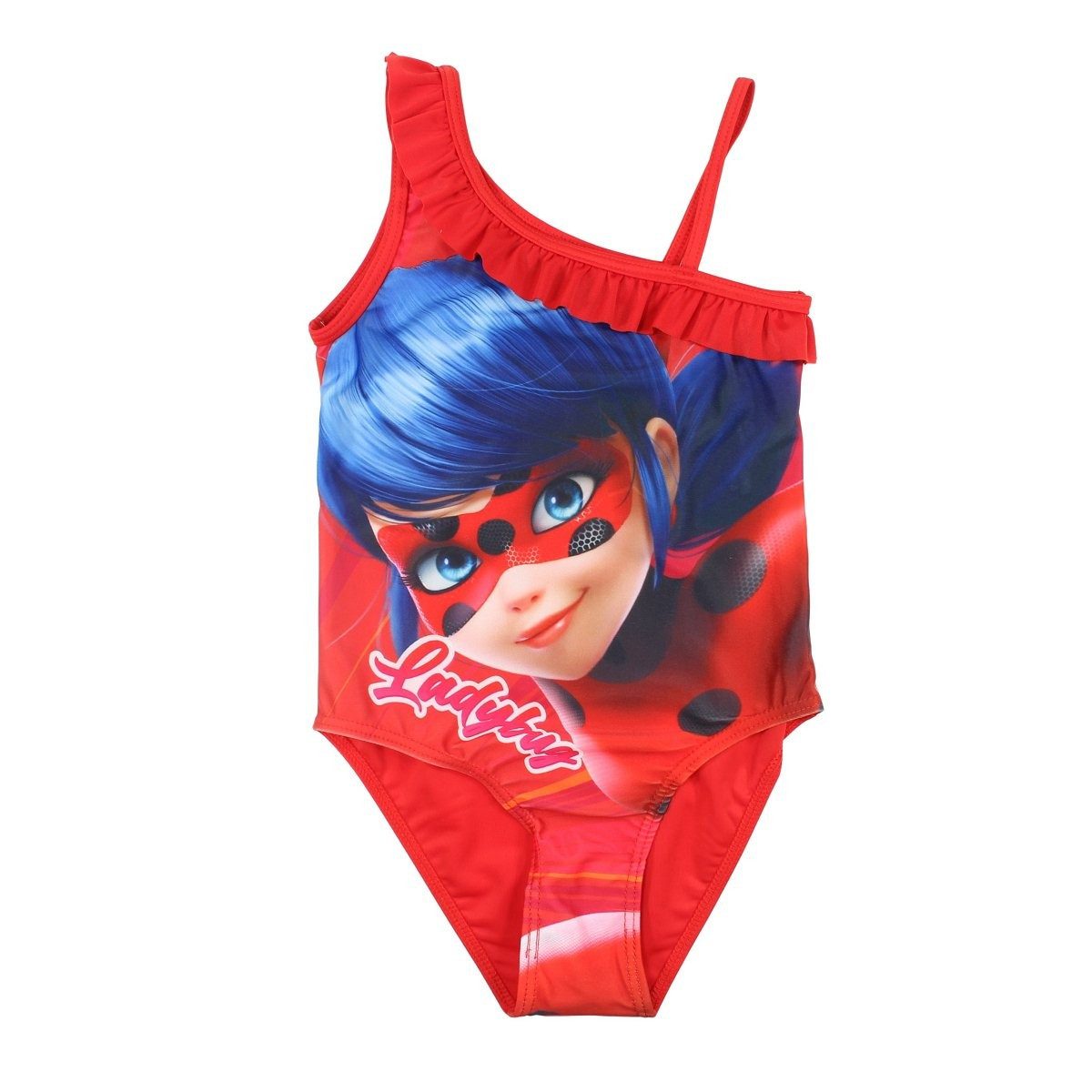 Miraculous - Ladybug Badeanzug Miraculous Badeanzug Mädchen Einteiler Schwimmanzug