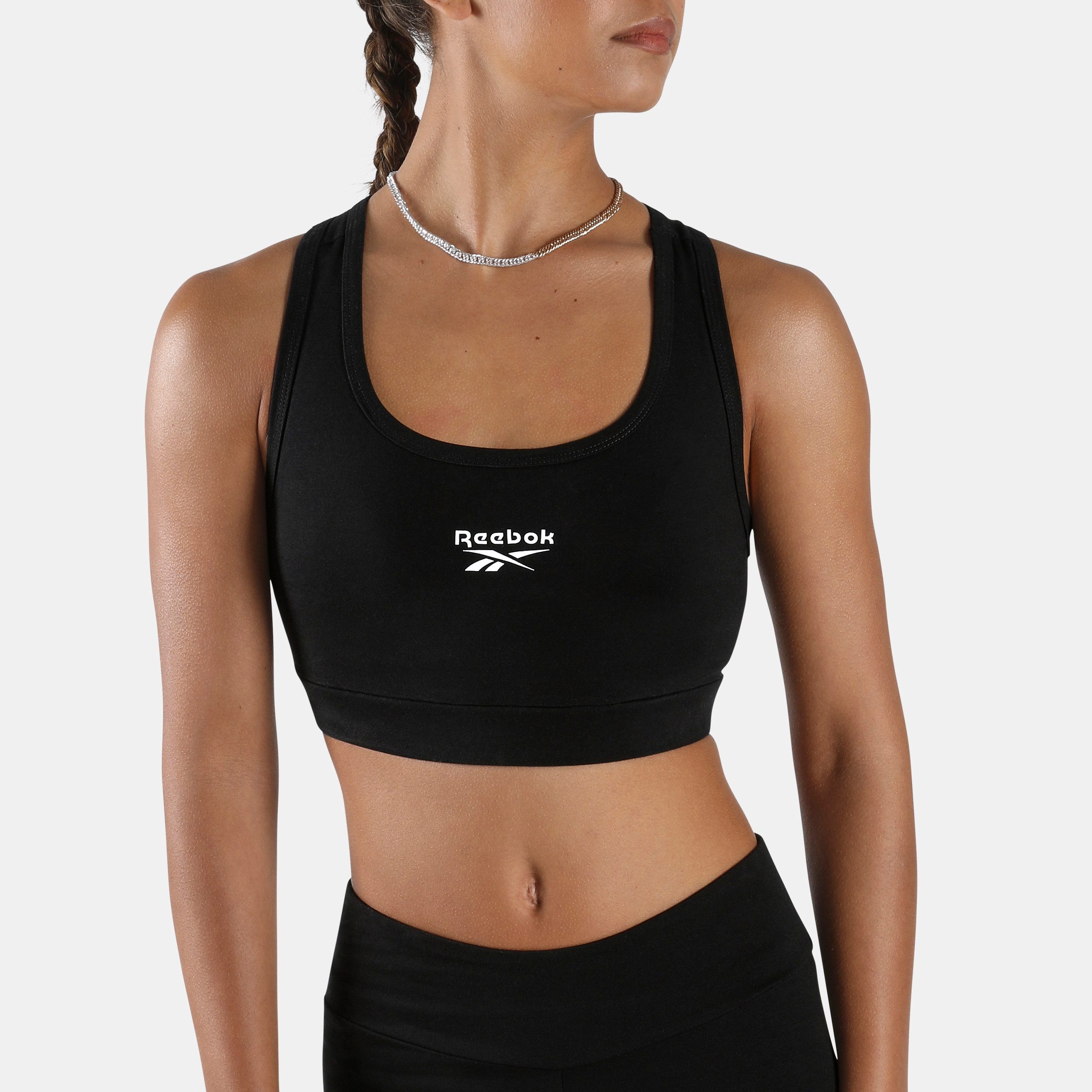 Reebok Sport-BH ID COTTON BRALETTE für sportliche Aktivitäten, sportlicher Stil