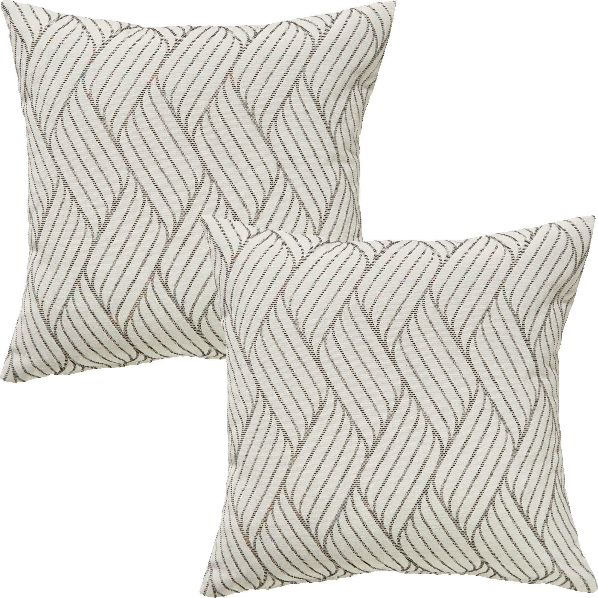 Erwin Müller Подушкиbezug Подушкиhülle 2er-Pack, Streifen