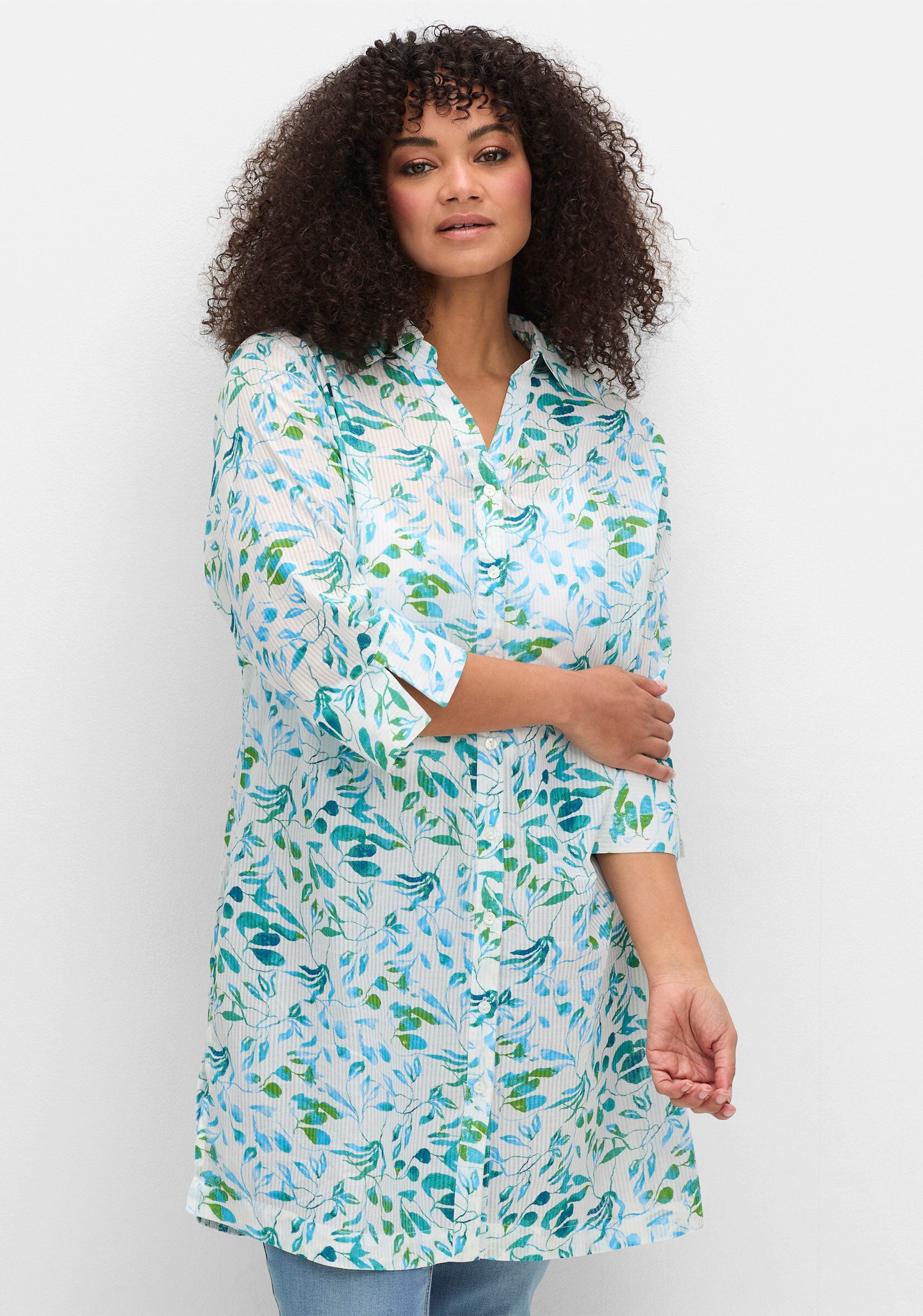 Sheego Klassische Bluse Hemdbluse günstig online kaufen