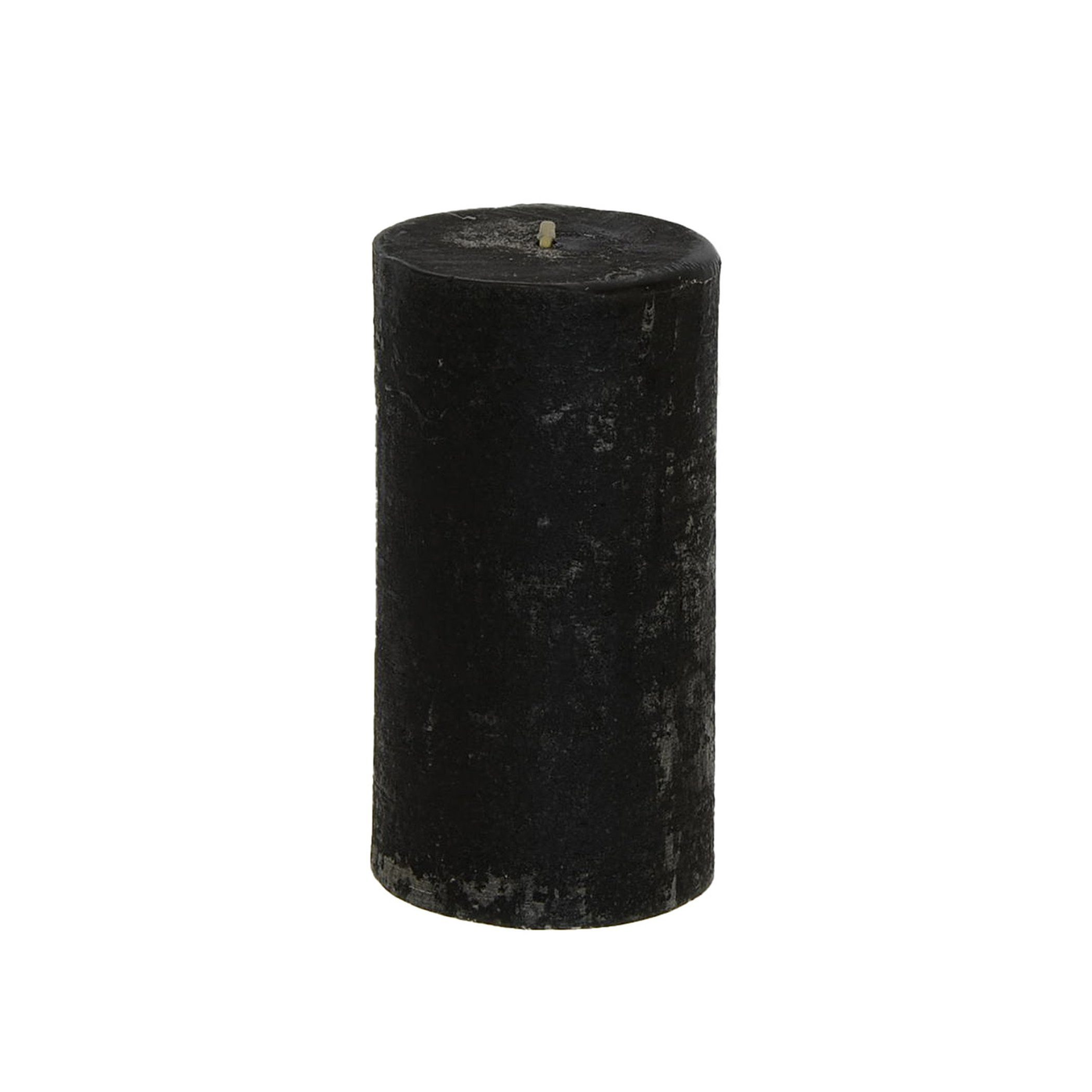 B&S Stumpenkerze Stumpenkerze schwarz 10 x Ø 6 cm günstig online kaufen