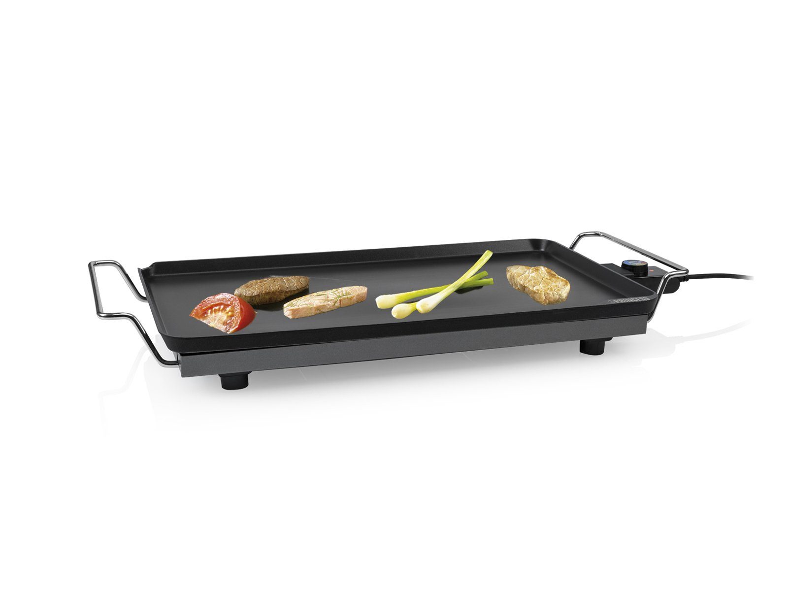 PRINCESS Teppanyakigrill, 2500 W, Japanischer Elektro Tischgrill für Zuhause low fat Grillplatte 60x36cm