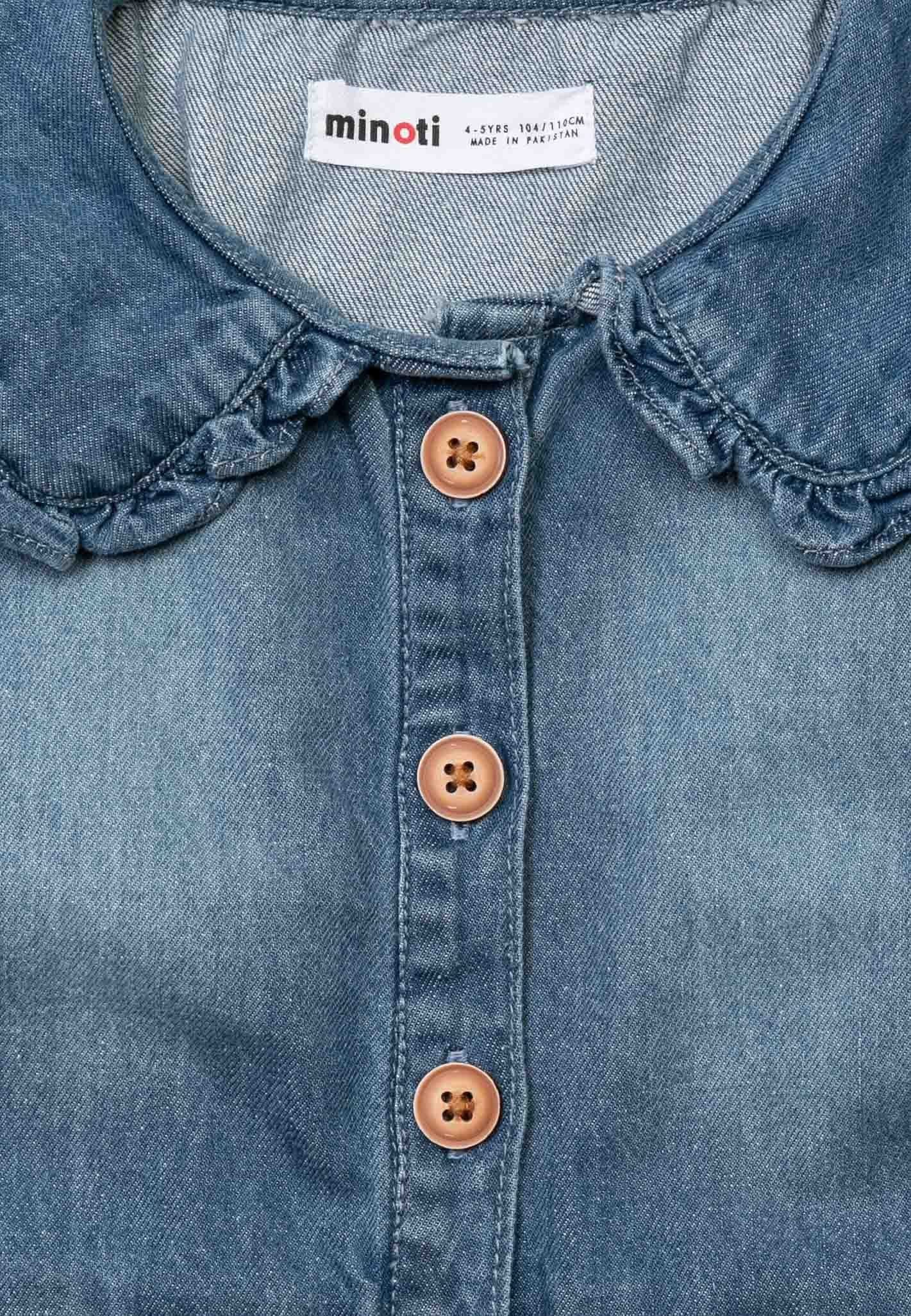 (1y-8y) Jeansanzug MINOTI Jumpsuit