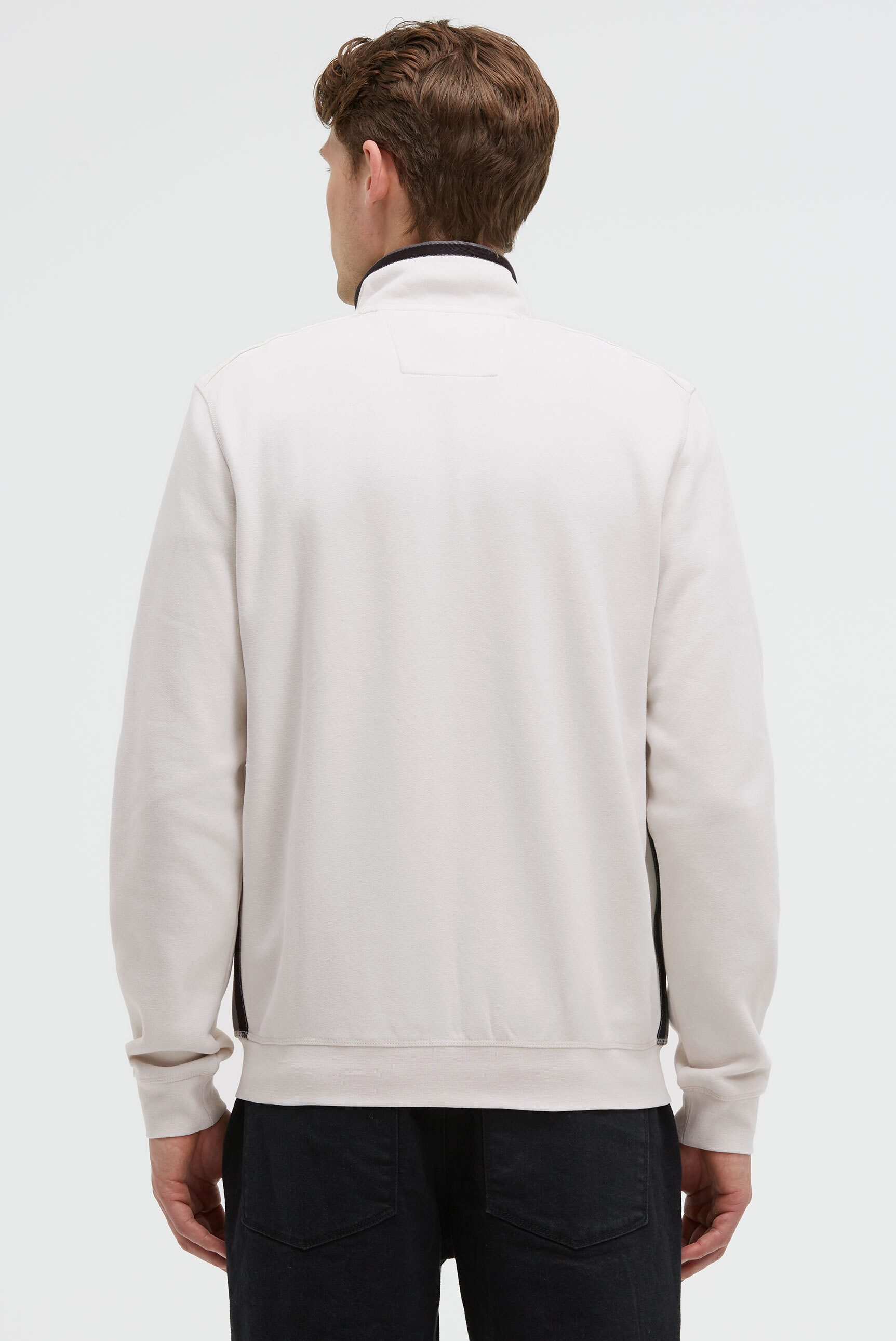 CAMP DAVID Sweatjacke mit Stehkragen