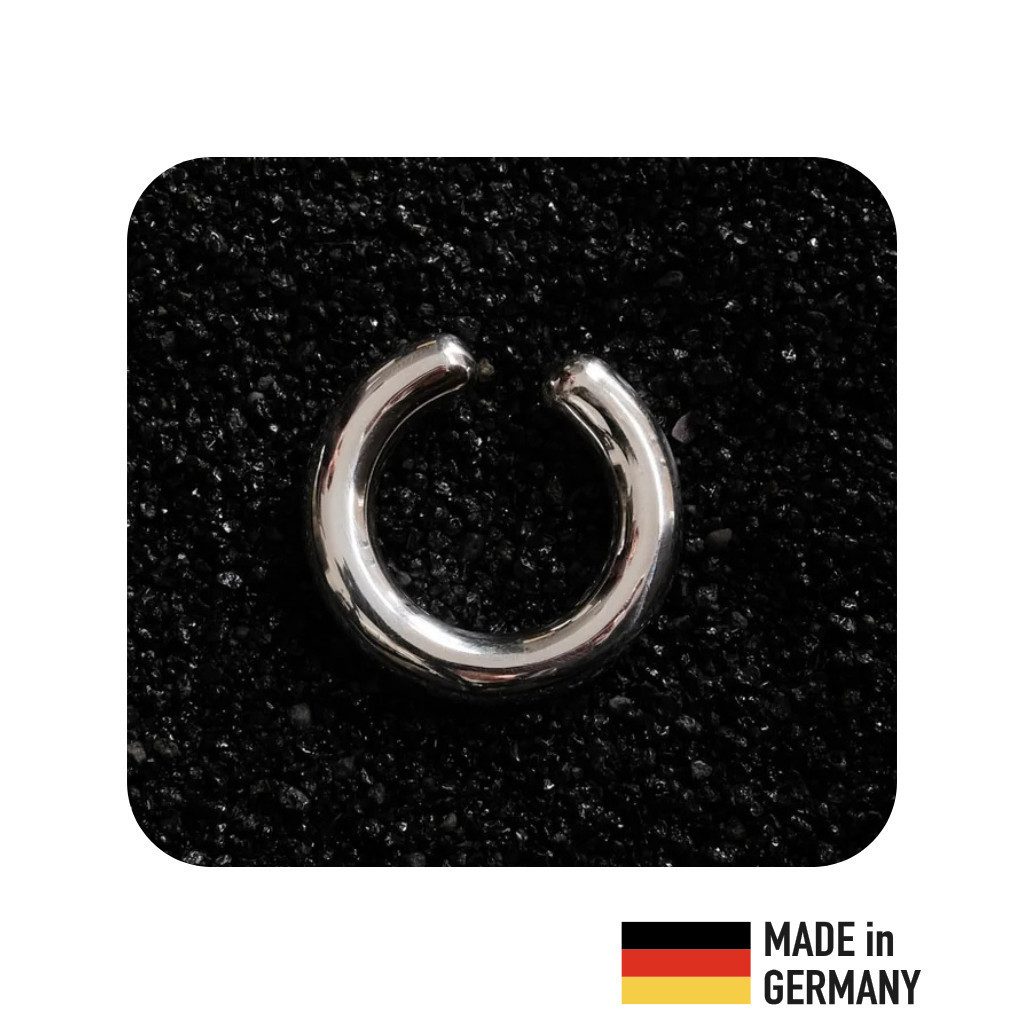 Sternvoll Ohrring-Set Handgefertigter Ohr-Cuff 925 Silber, Hochglanz, Kein Piercing nötig, Handgefertigt, 925 Silber, Hochglanz, Kein Piercing nötig