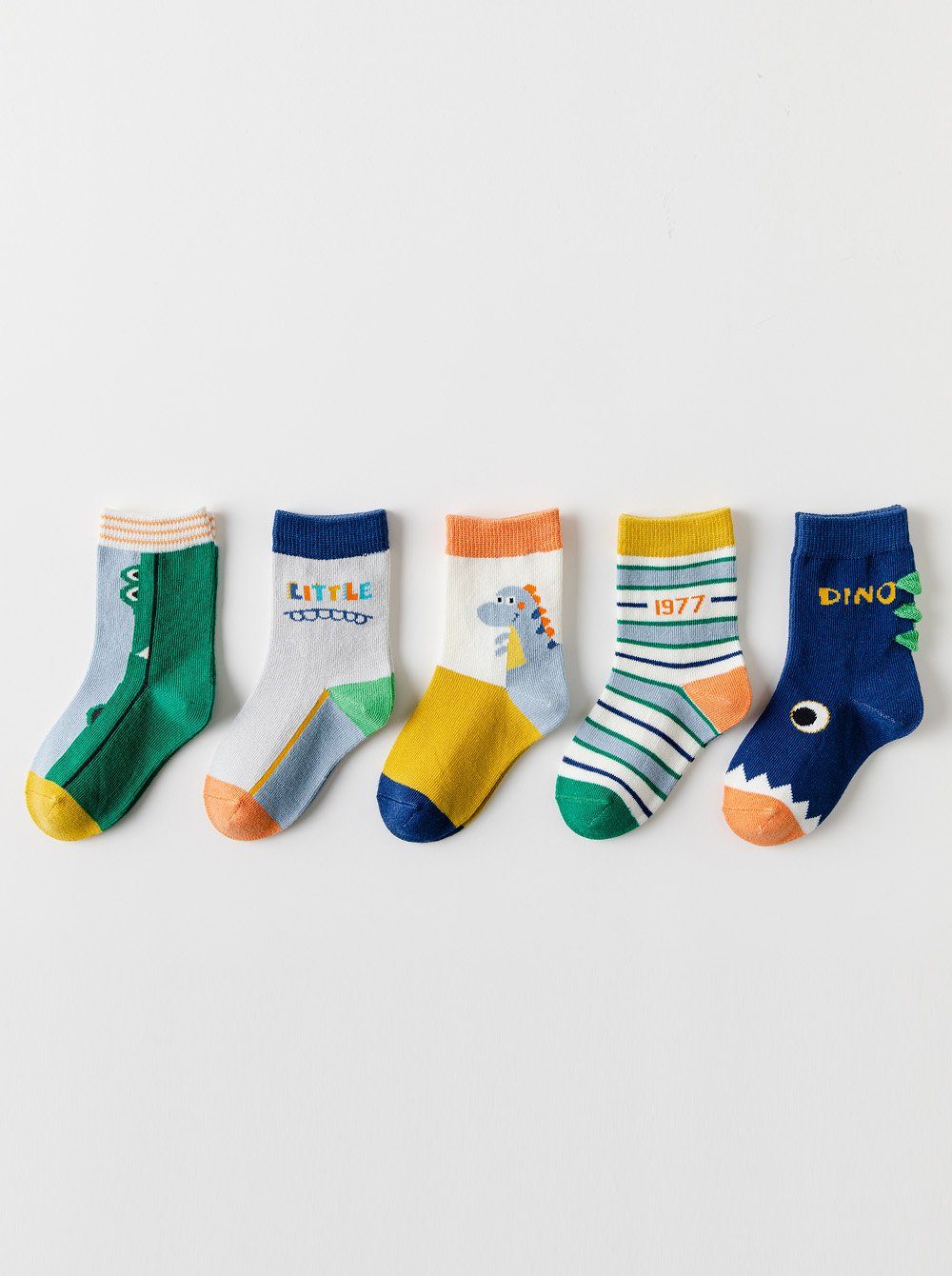 axy Socken axy Kinder Jungen Socken 5 Paar Multipack (Set, 5er-Pack, 5 Paar) Junge Geschenke Bunte Weich Neuheit Kindersocken – Bild 2 von 5
