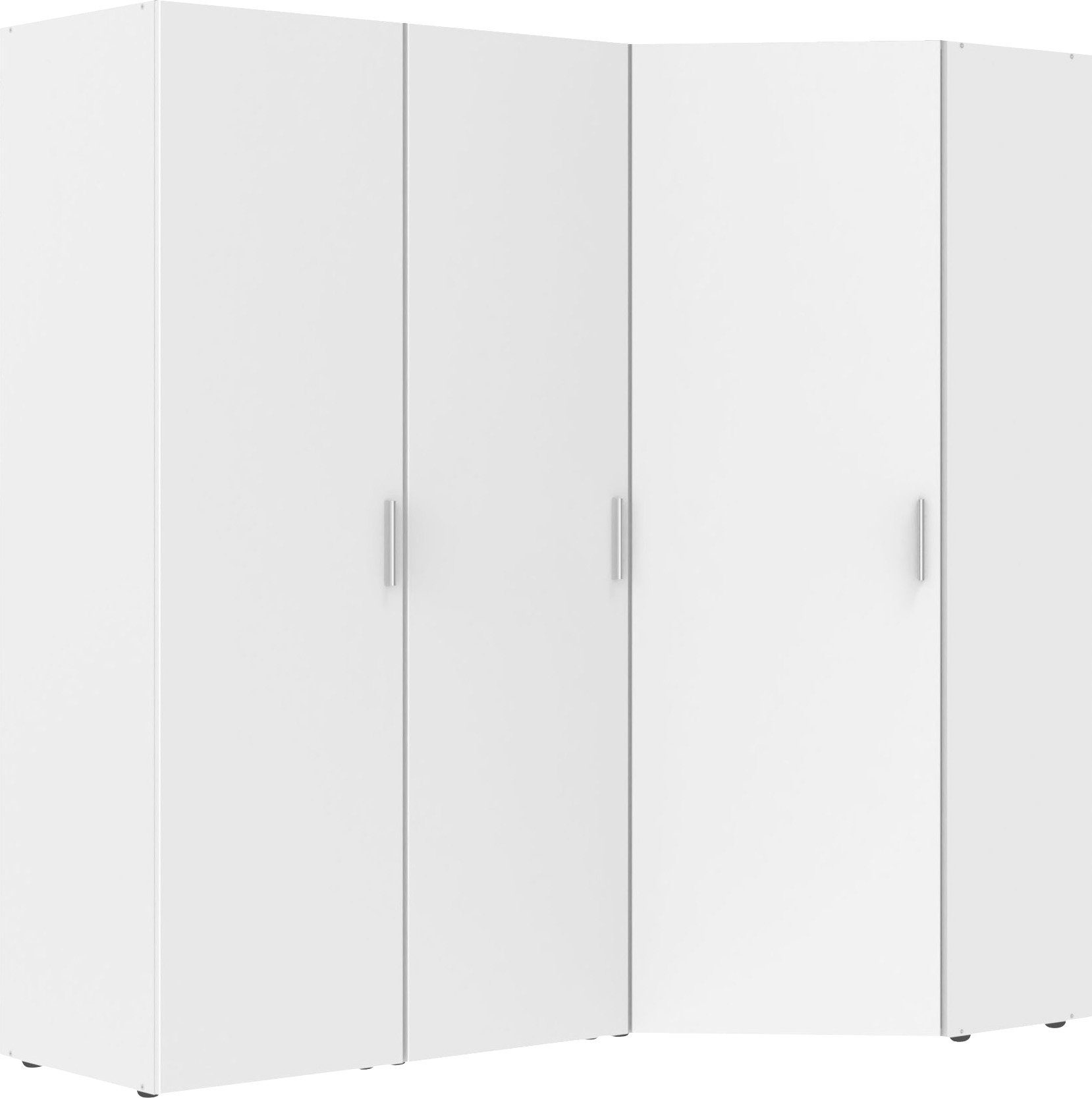 Wimex Schranksystem Münster (Spar-Set, 3tlg: Eckschrank+ 2 Schränke 30cm und 50cm breit) Mehrzweckschrank