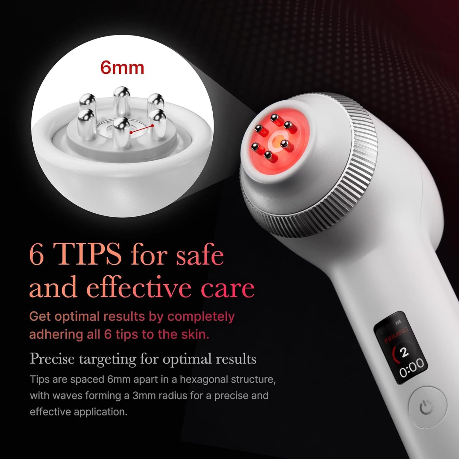 Medicube Lichttherapiegerät Age-R Ultra Tune 40.68 – 2in1 Hautpflegegerät mit RF &, Mikrowellenstrom, strafft Gesichtskonturen, unterstützt Hautelastizität, gel-frei, App-steuerbar, geeignet für alle Hauttypen